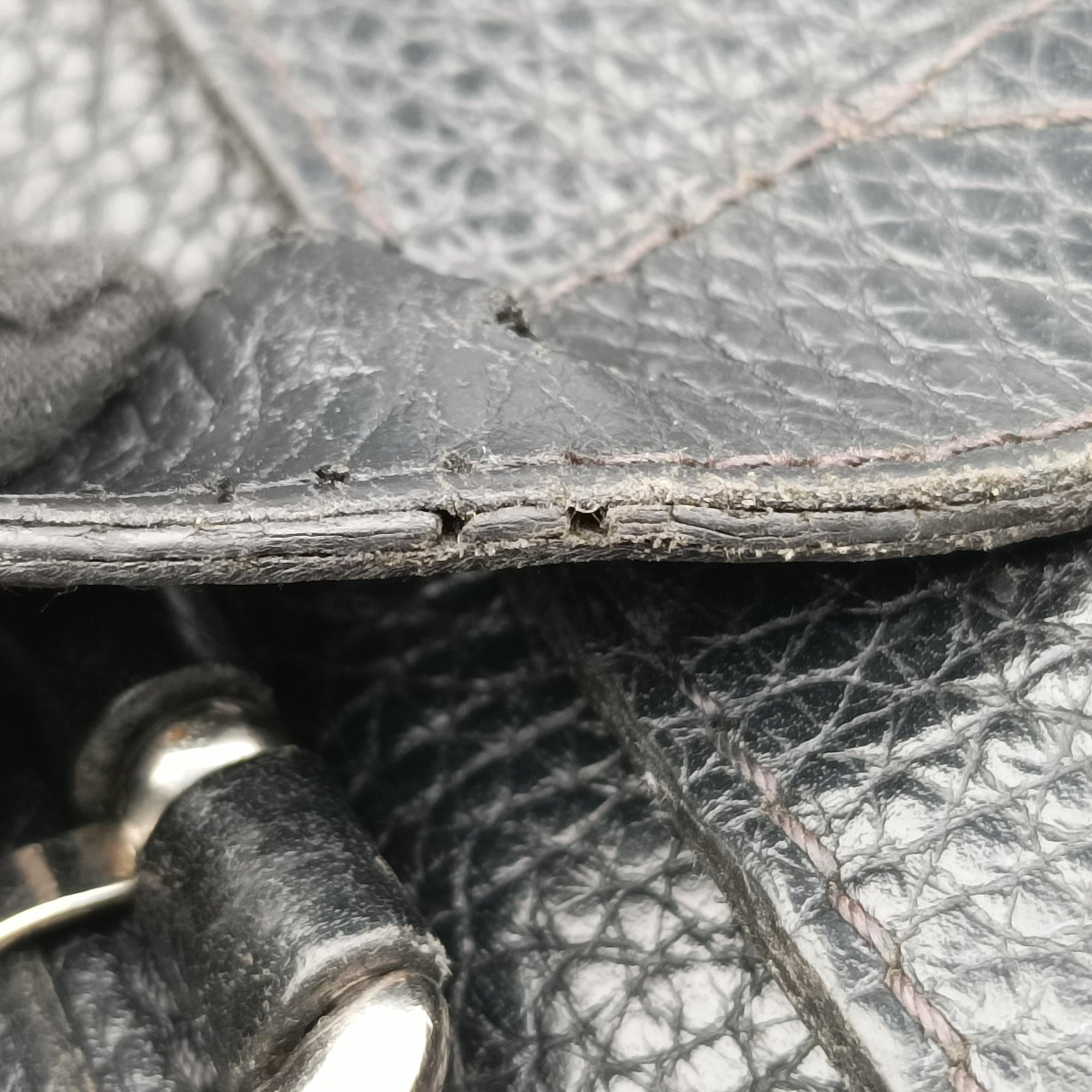 Pre-owned Louis Vuitton Marius ブラック Taurillon Leather M54015 shoulderbag | stylenewstar