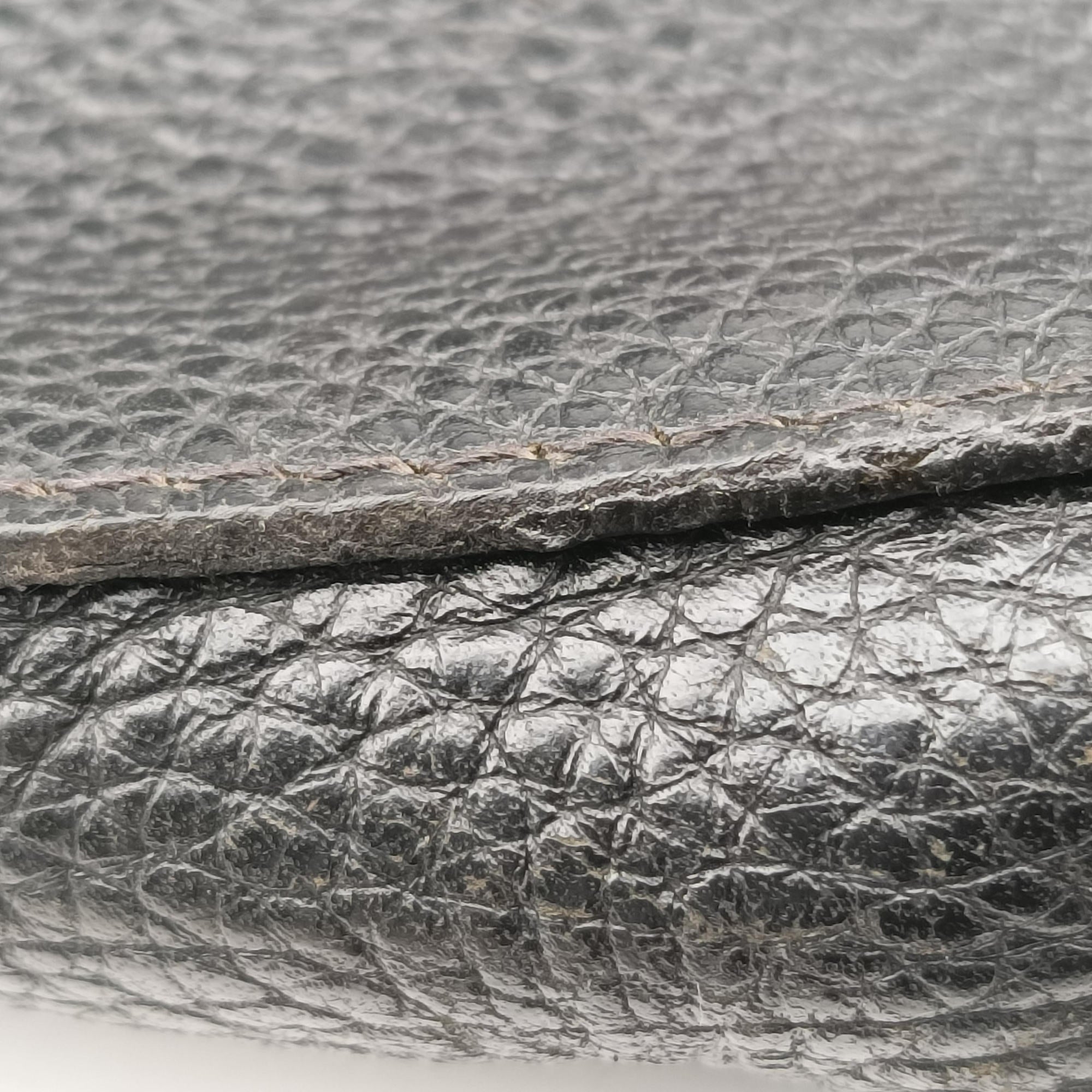 Pre-owned Louis Vuitton Marius ブラック Taurillon Leather M54015 shoulderbag | stylenewstar