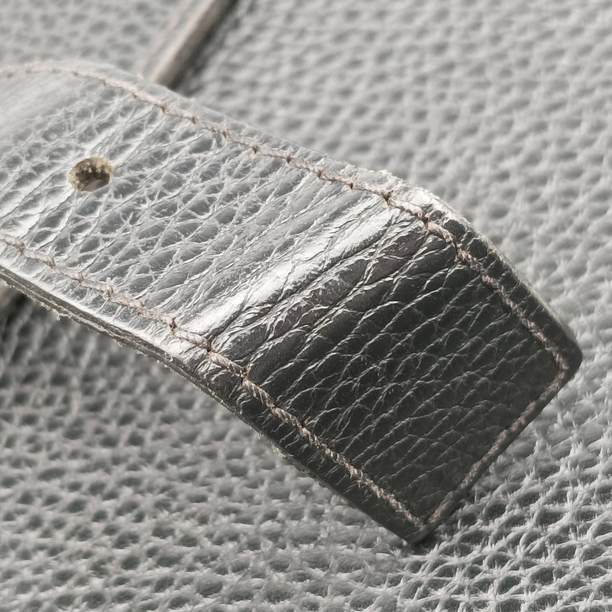 Pre-owned Louis Vuitton Marius ブラック Taurillon Leather M54015 shoulderbag | stylenewstar