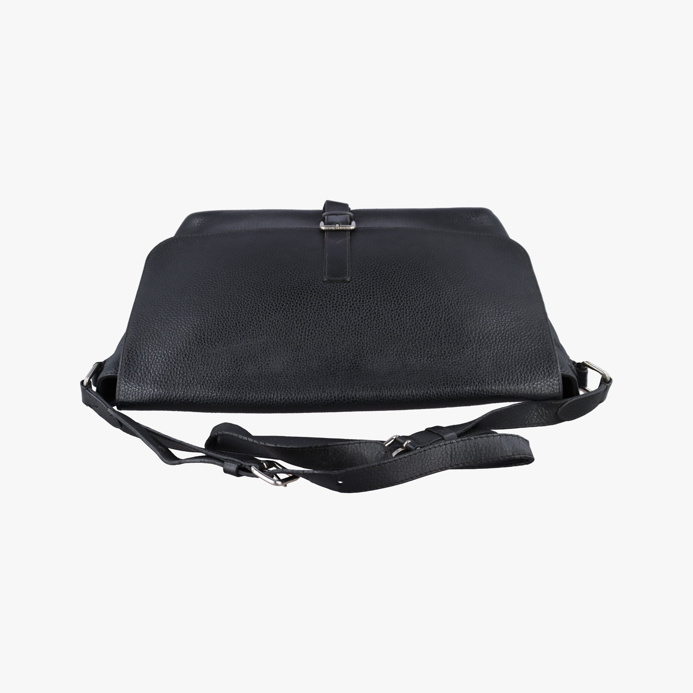 Pre-owned Louis Vuitton Marius ブラック Taurillon Leather M54015 shoulderbag | stylenewstar