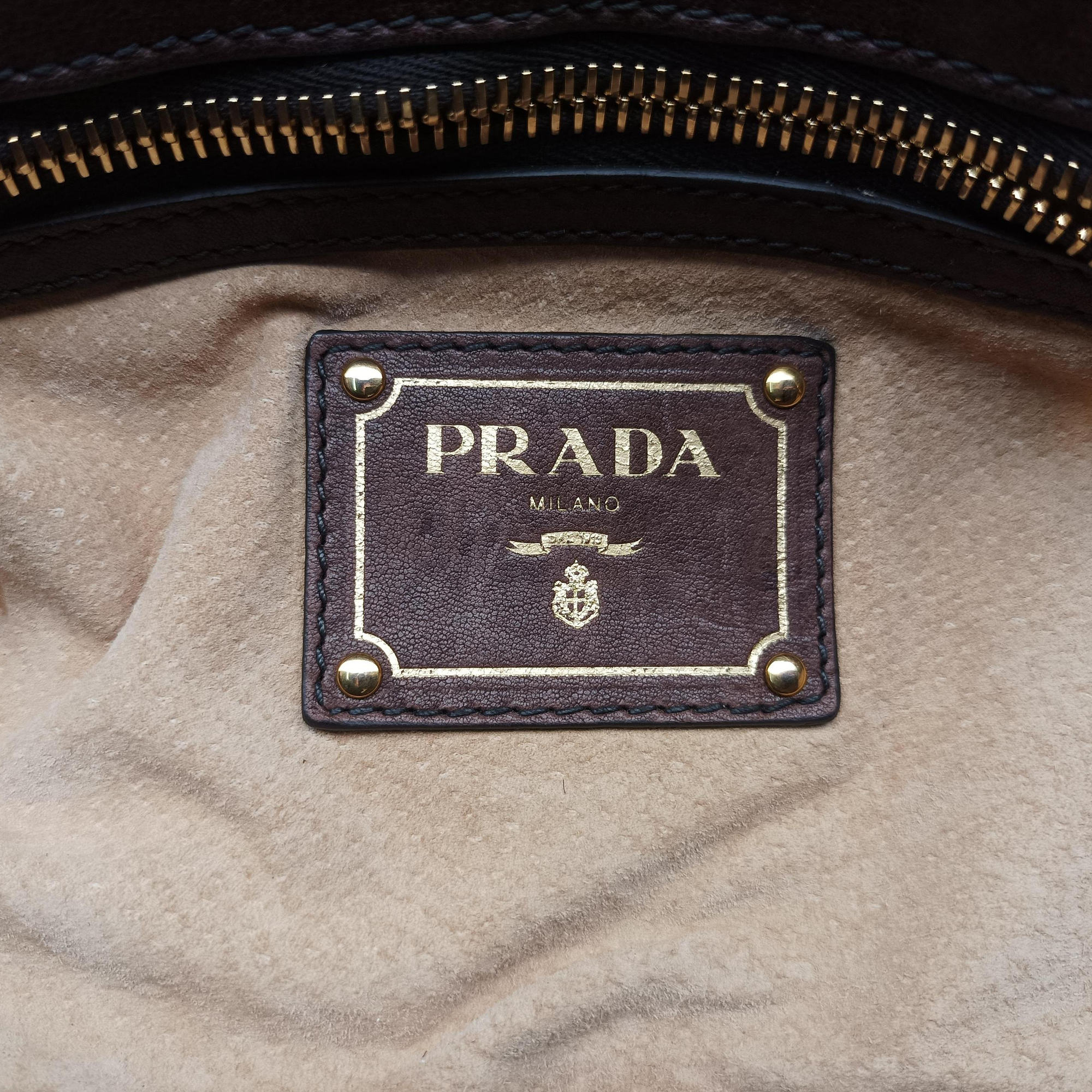 Vintage Prada Leopard Print Brown×Multicolour ponyhair  shoulderbag | stylenewstar