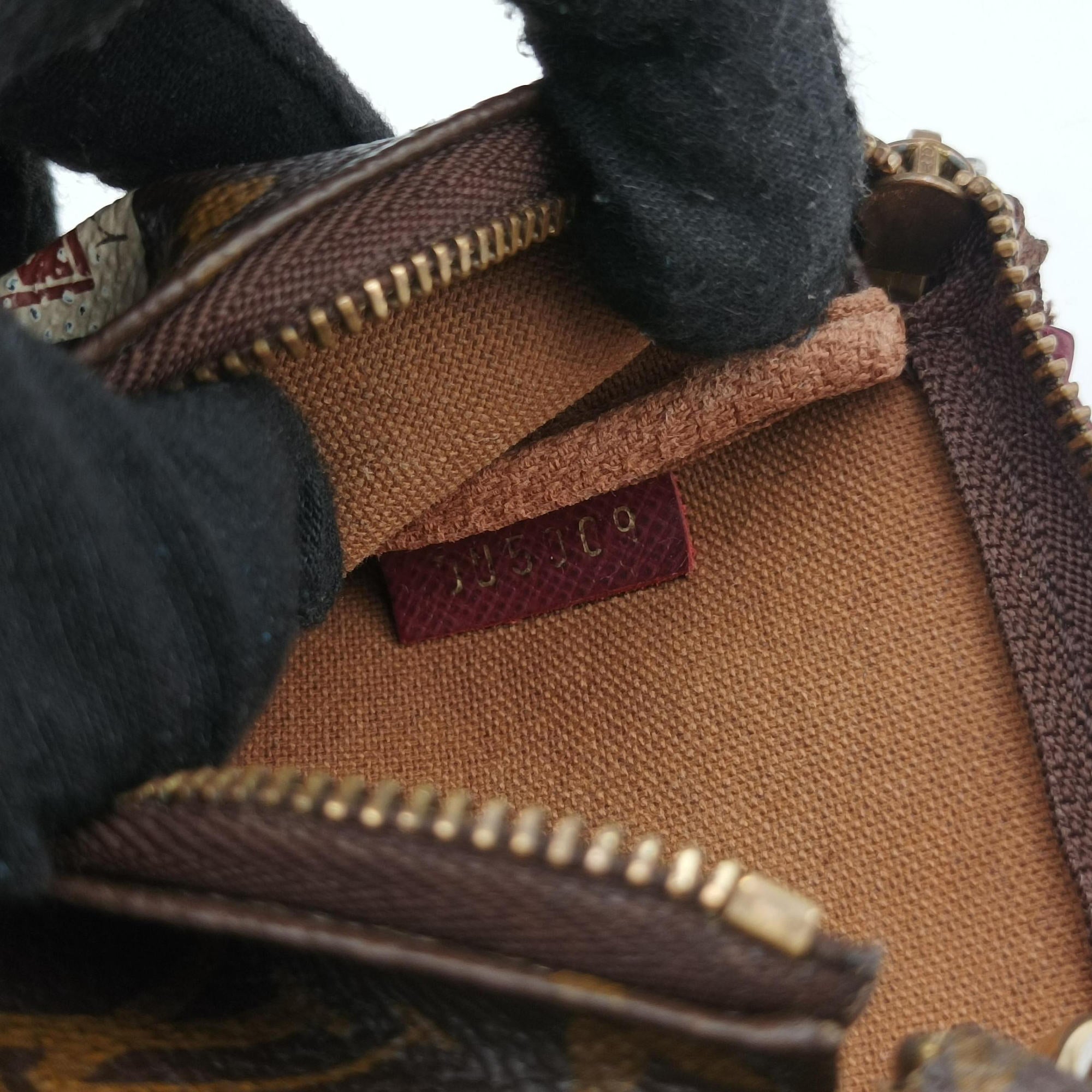 Secondhand Louis Vuitton Mini Pochette Accessoires Brown Monogram Canvas M63798 handbag | stylenewstar