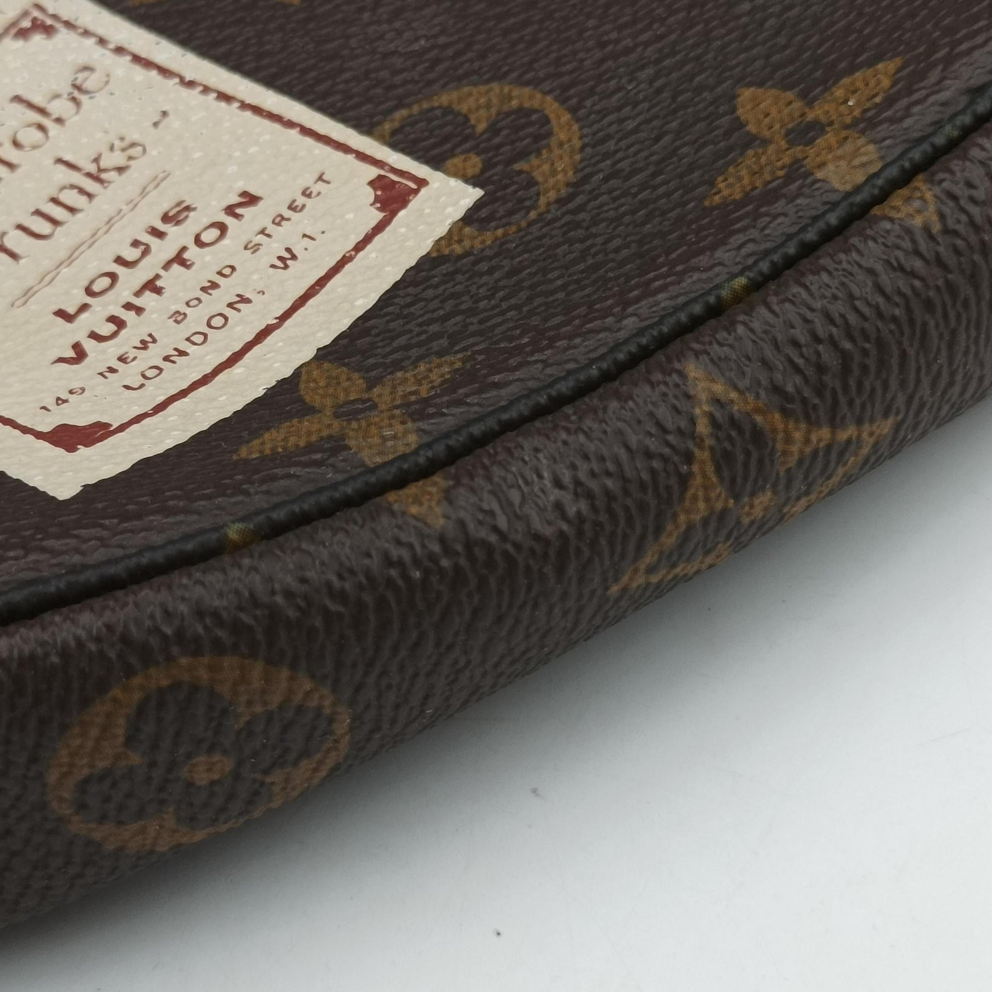 Secondhand Louis Vuitton Mini Pochette Accessoires Brown Monogram Canvas M63798 handbag | stylenewstar