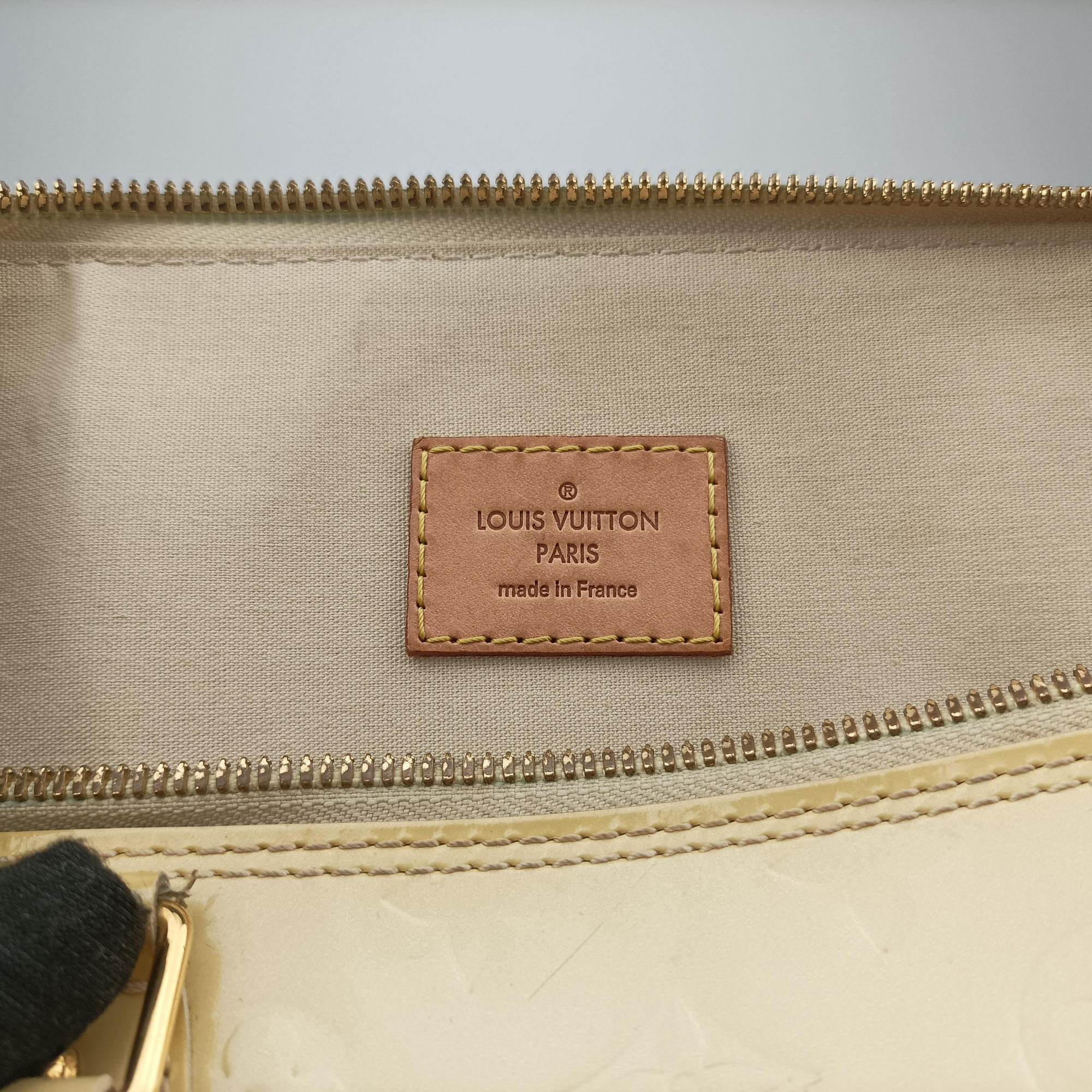 Secondhand Louis Vuitton Alma GM Broncorail Vernis M91450 handbag | stylenewstar