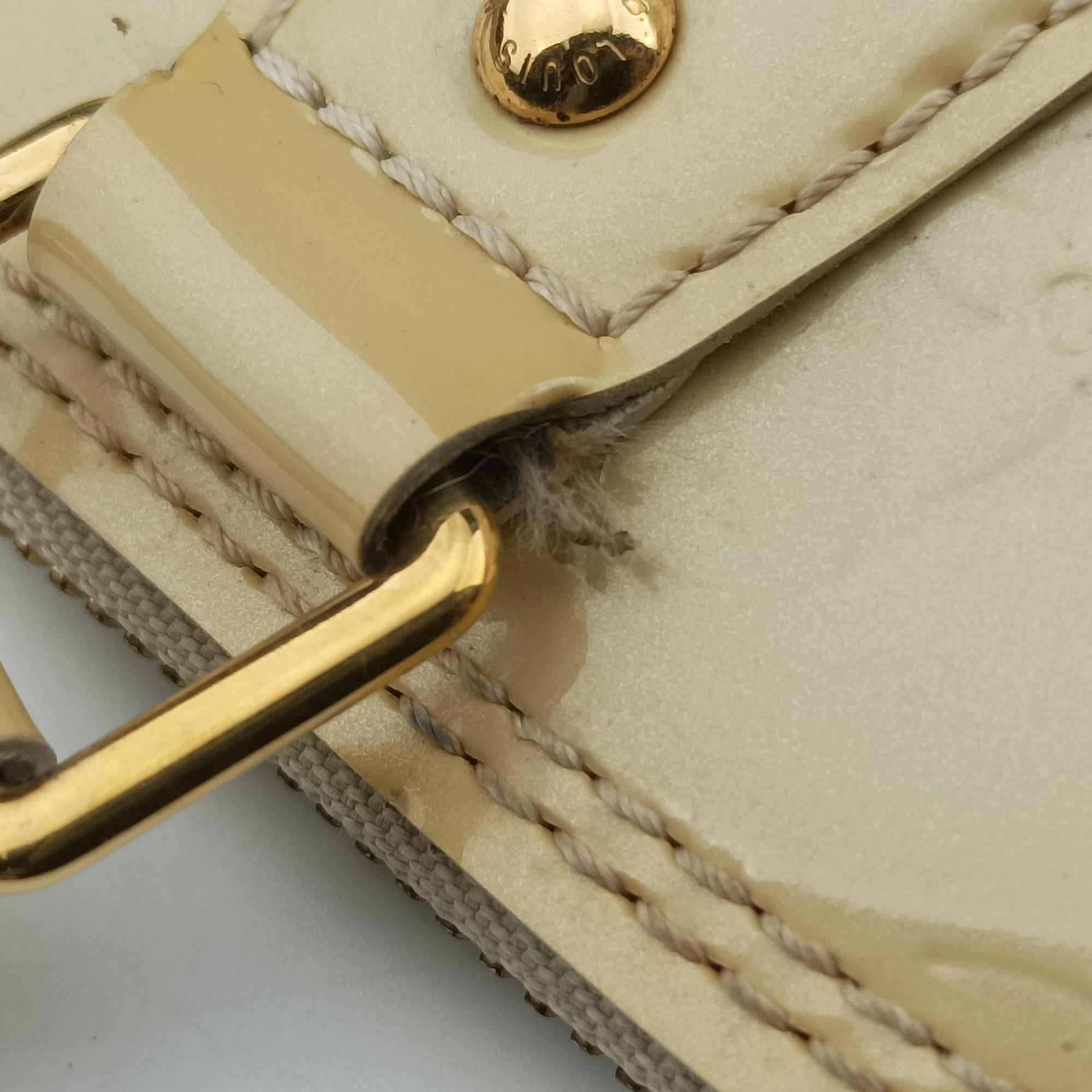 Secondhand Louis Vuitton Alma GM Broncorail Vernis M91450 handbag | stylenewstar