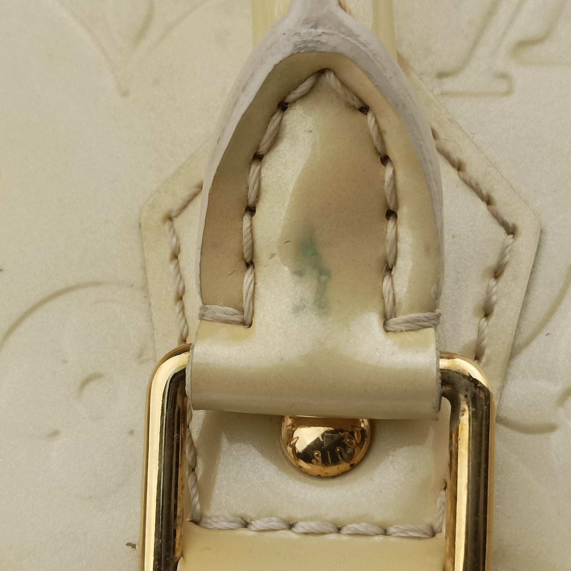 Secondhand Louis Vuitton Alma GM Broncorail Vernis M91450 handbag | stylenewstar