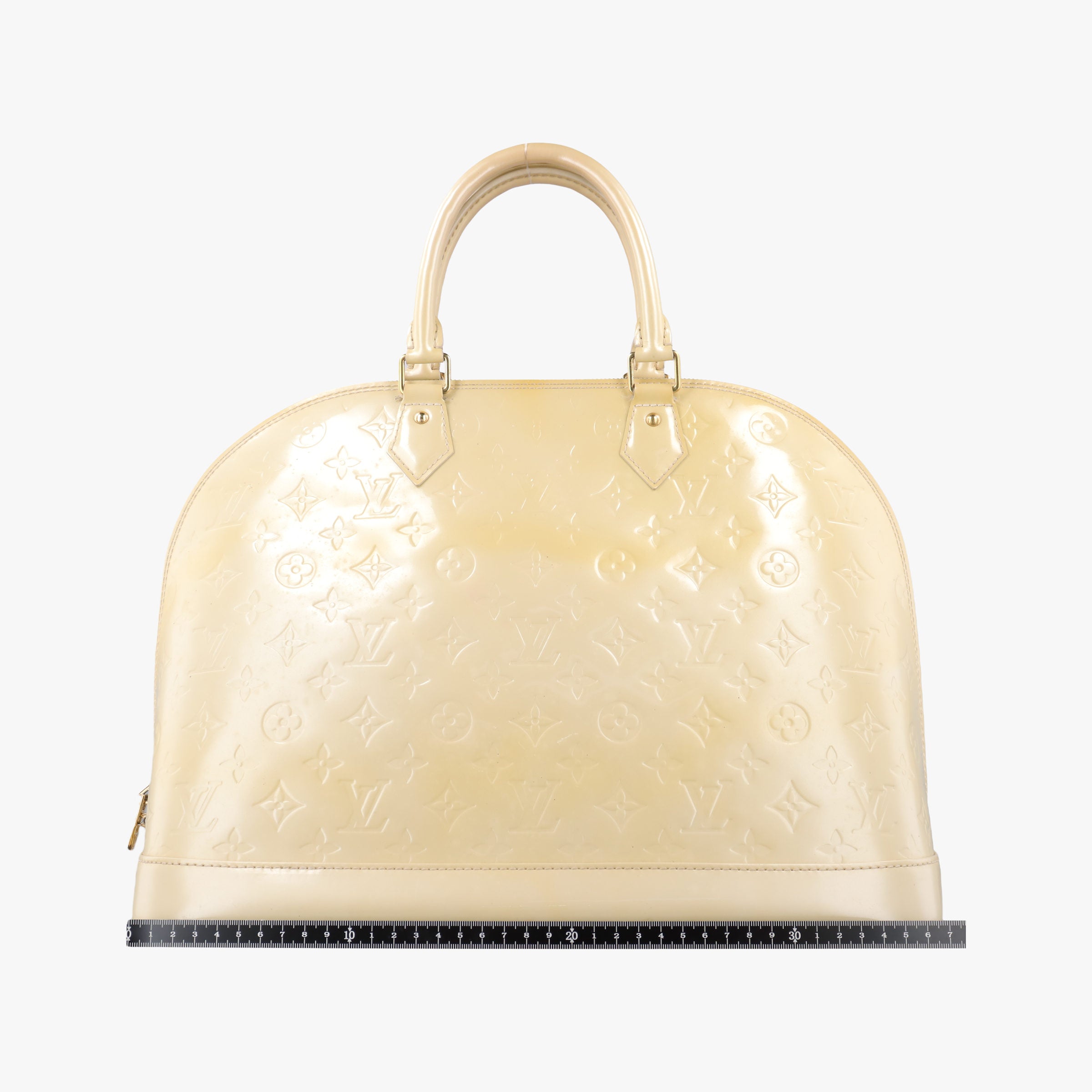 Secondhand Louis Vuitton Alma GM Broncorail Vernis M91450 handbag | stylenewstar
