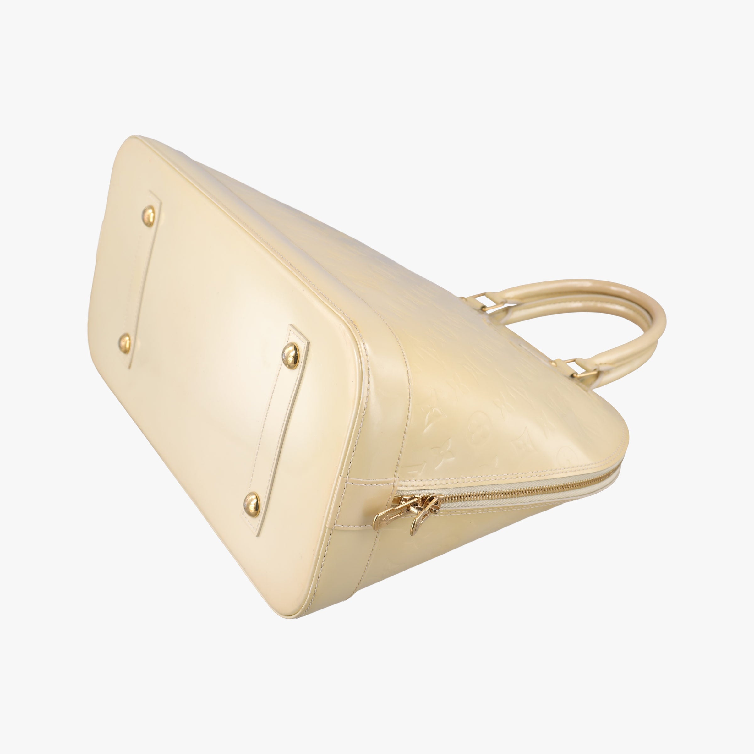 Secondhand Louis Vuitton Alma GM Broncorail Vernis M91450 handbag | stylenewstar