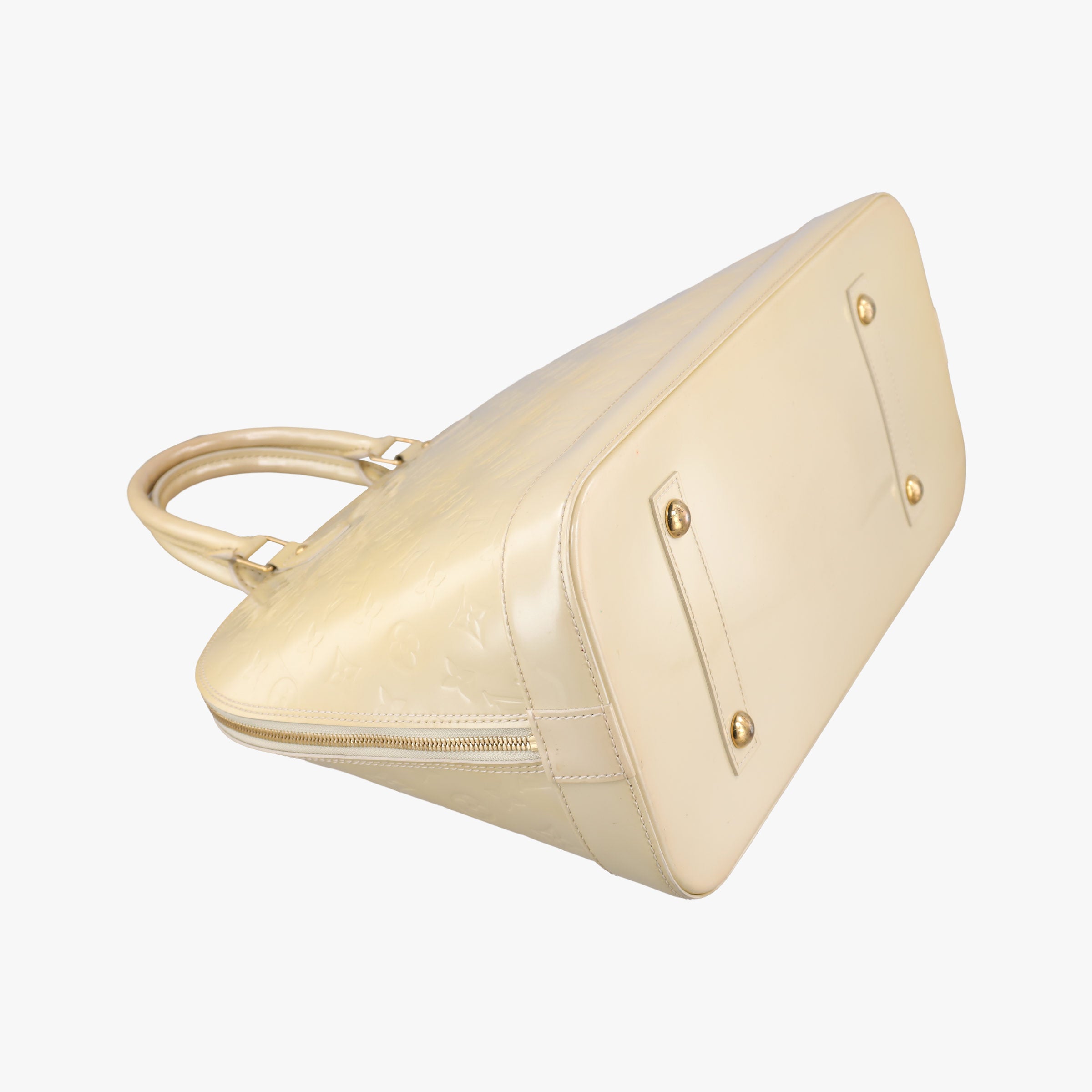 Secondhand Louis Vuitton Alma GM Broncorail Vernis M91450 handbag | stylenewstar