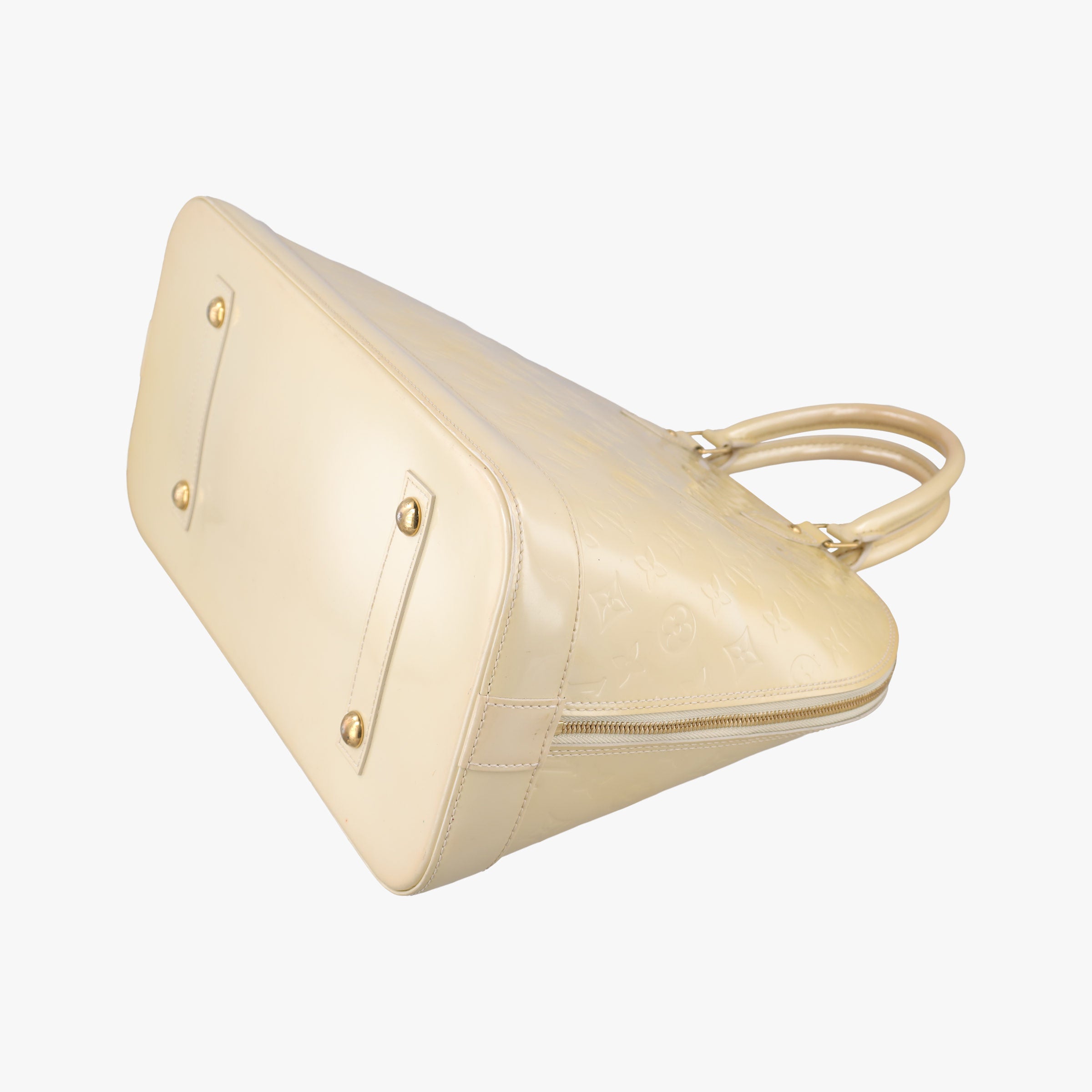 Secondhand Louis Vuitton Alma GM Broncorail Vernis M91450 handbag | stylenewstar