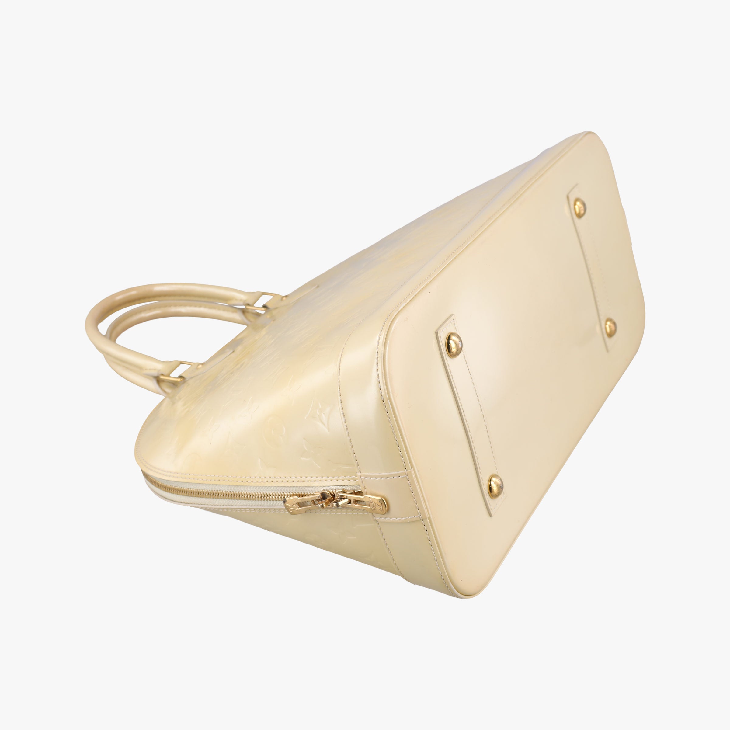 Secondhand Louis Vuitton Alma GM Broncorail Vernis M91450 handbag | stylenewstar