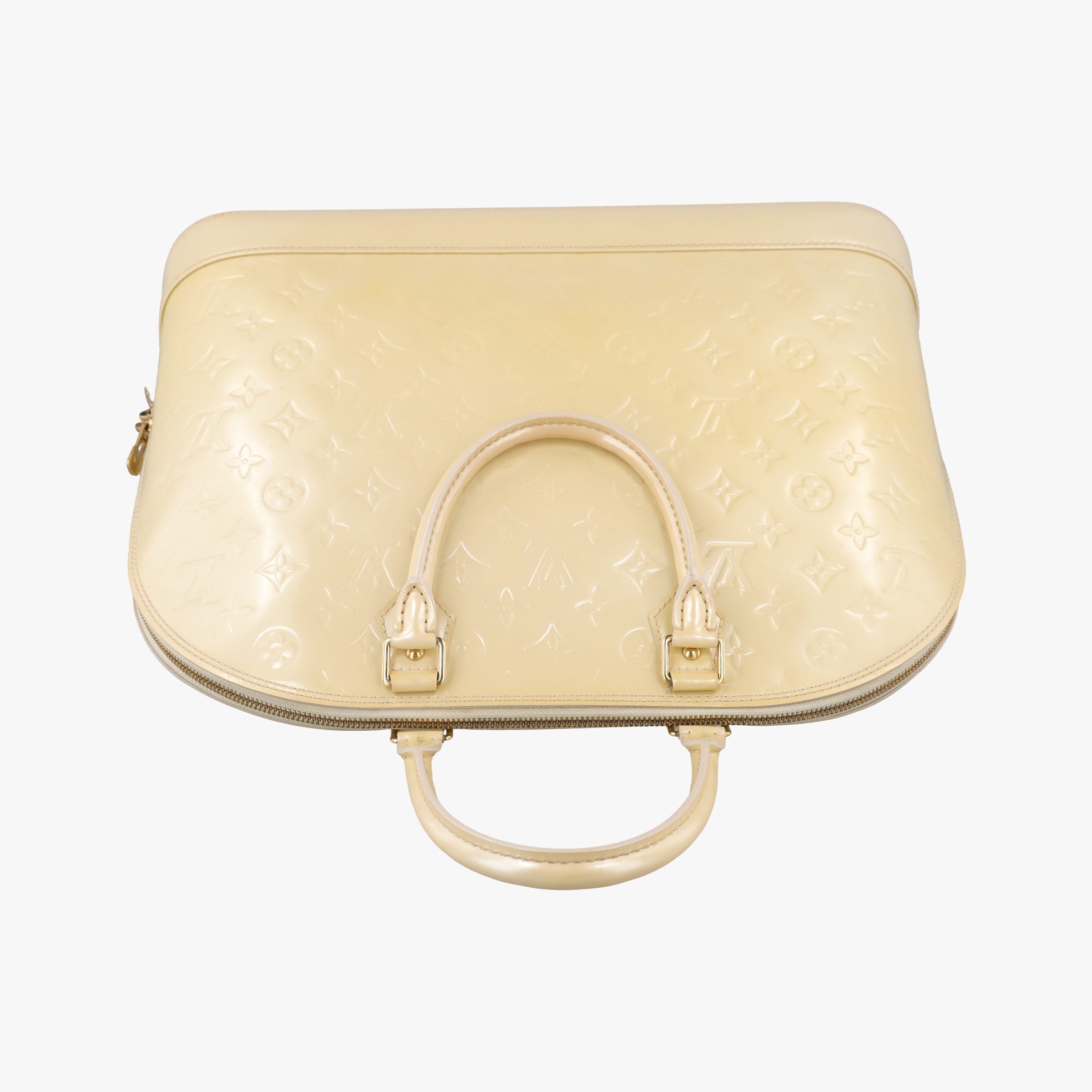 Secondhand Louis Vuitton Alma GM Broncorail Vernis M91450 handbag | stylenewstar