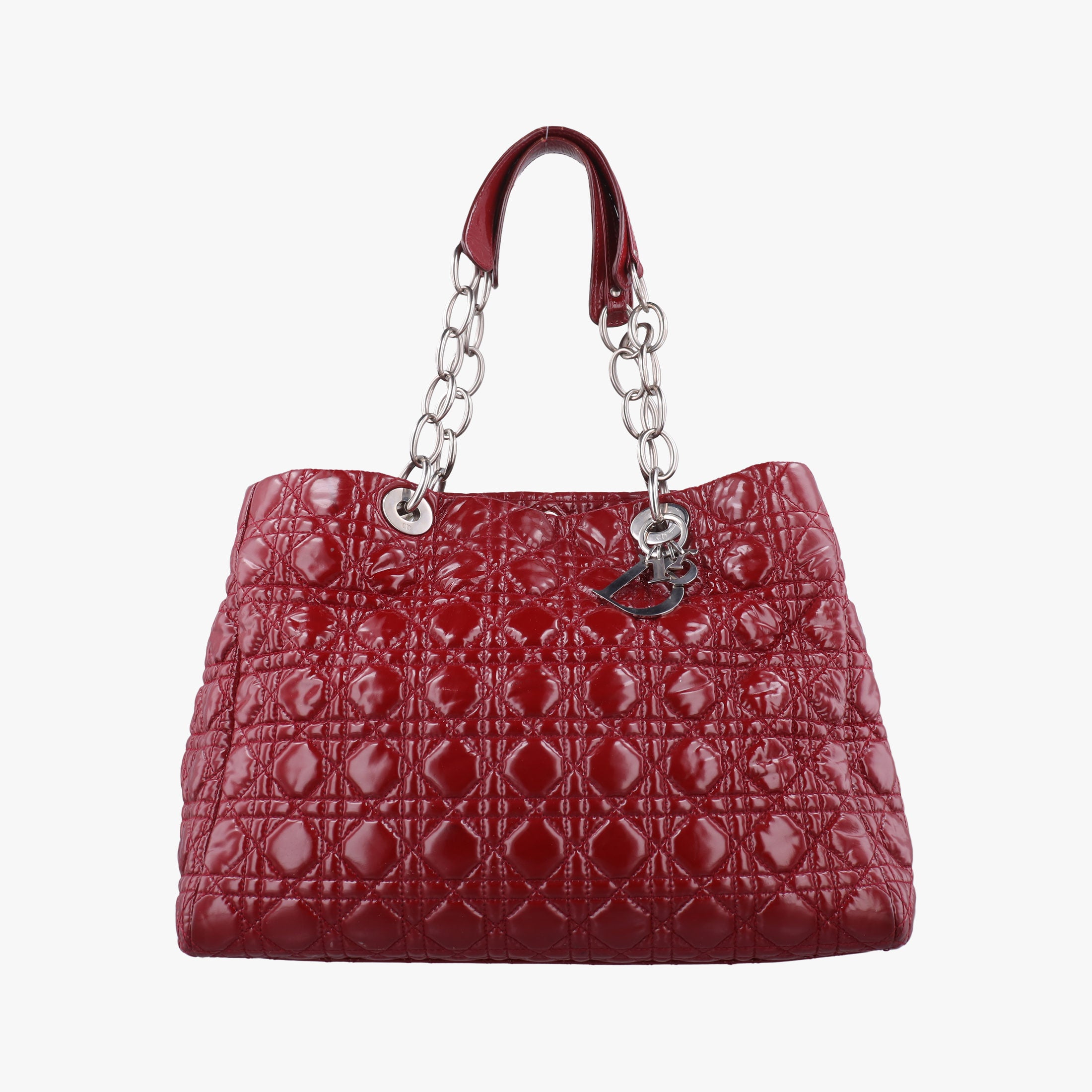 Vintage Christian Dior Dior Soft Red patent  shoulderbag | stylenewstar