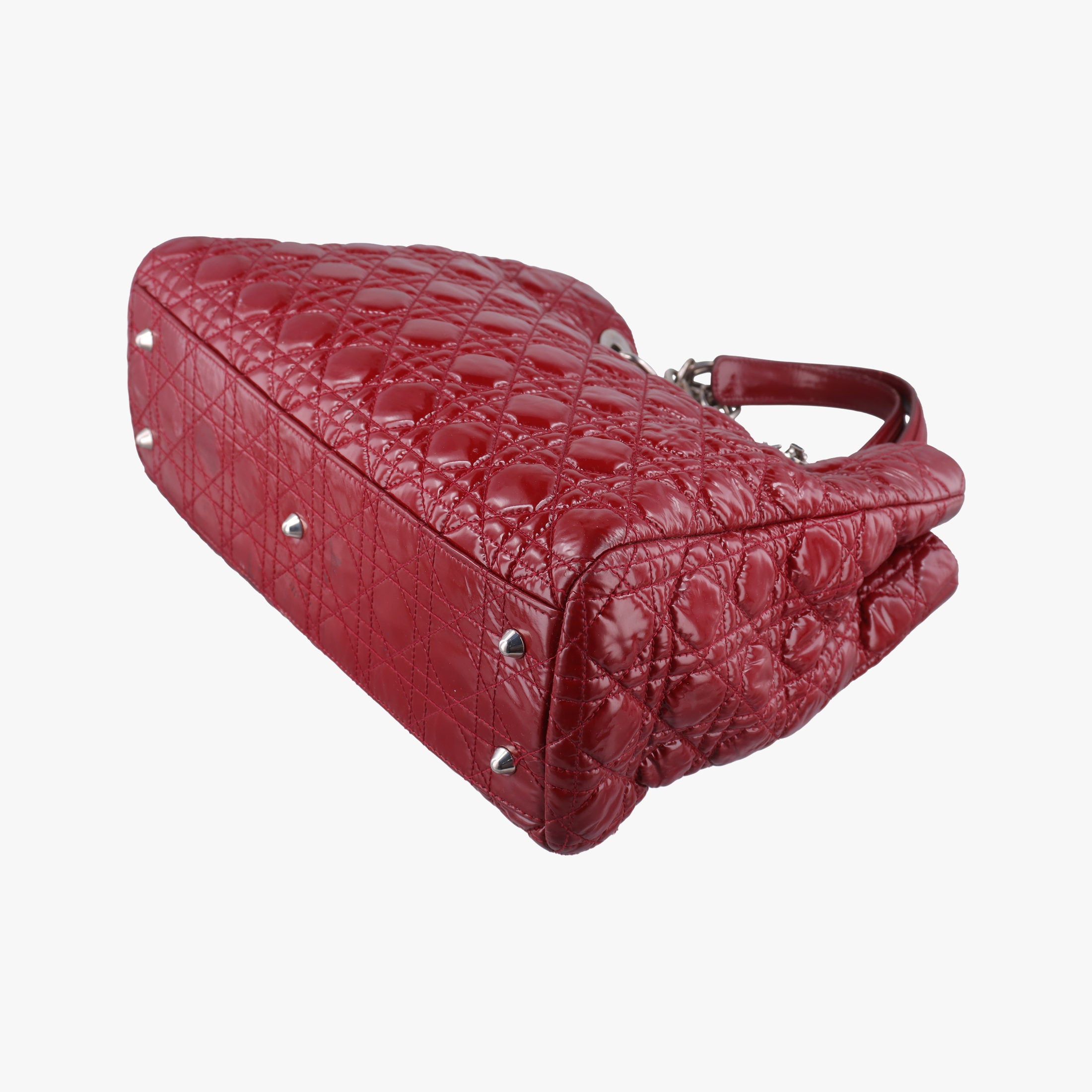 Vintage Christian Dior Dior Soft Red patent  shoulderbag | stylenewstar