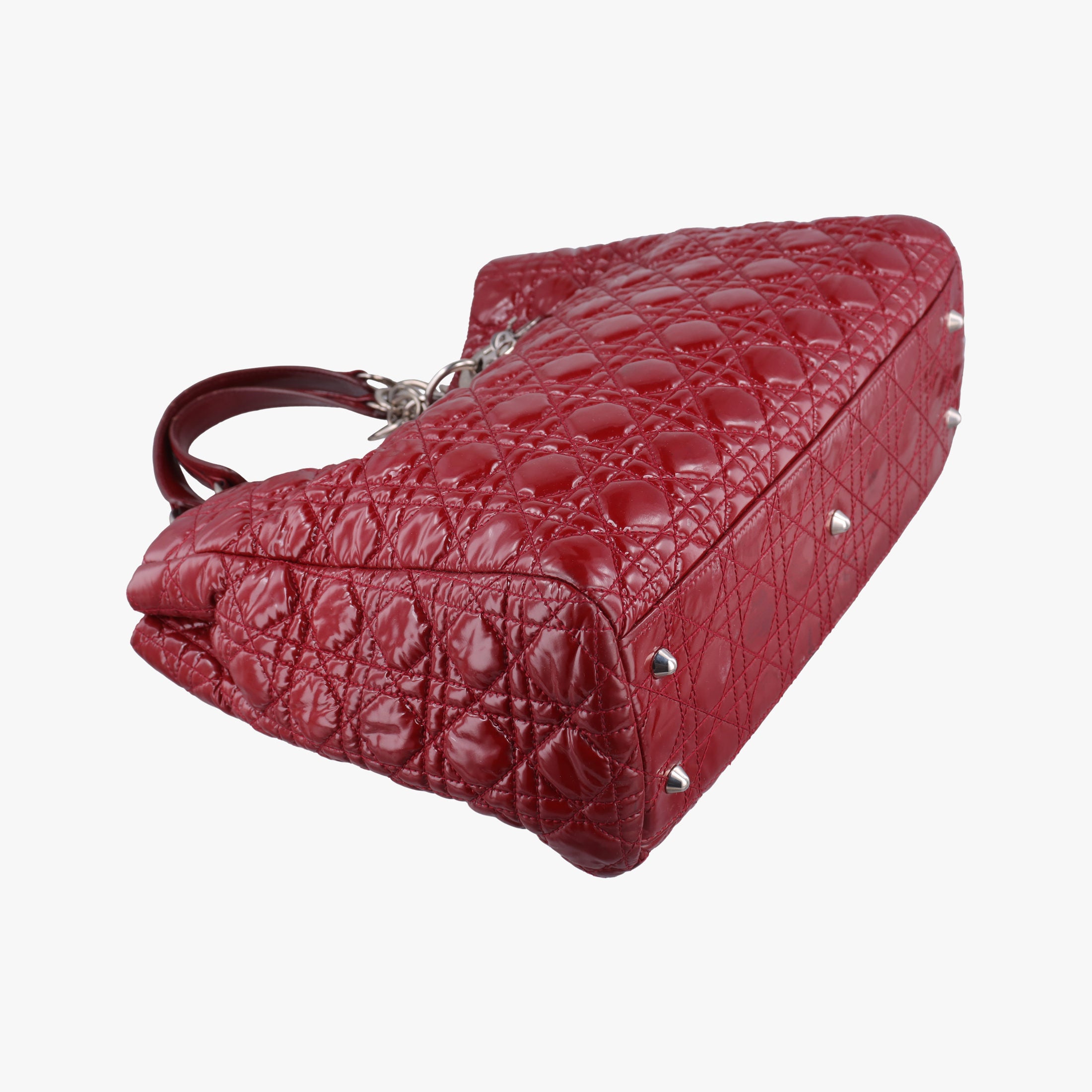Vintage Christian Dior Dior Soft Red patent  shoulderbag | stylenewstar
