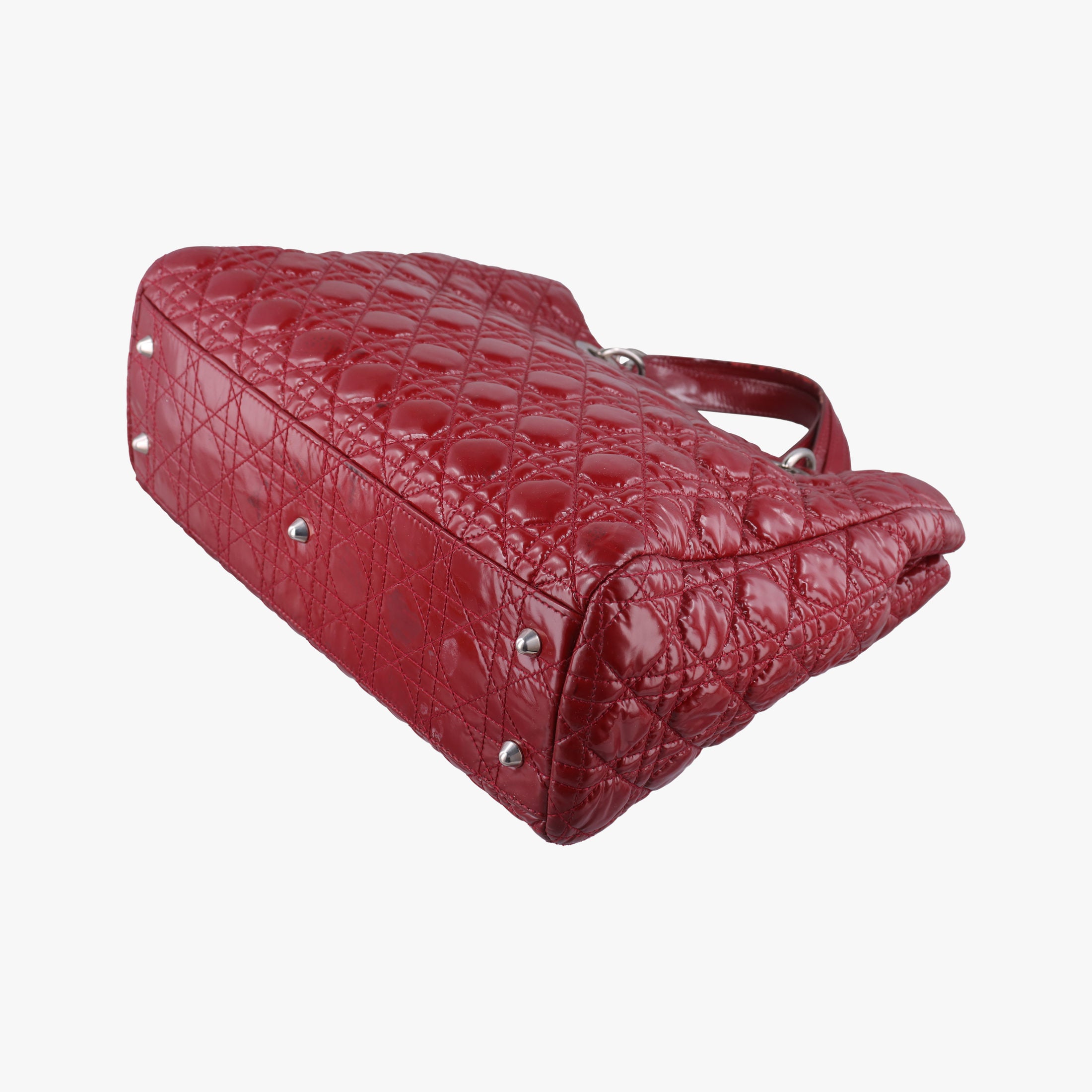 Vintage Christian Dior Dior Soft Red patent  shoulderbag | stylenewstar