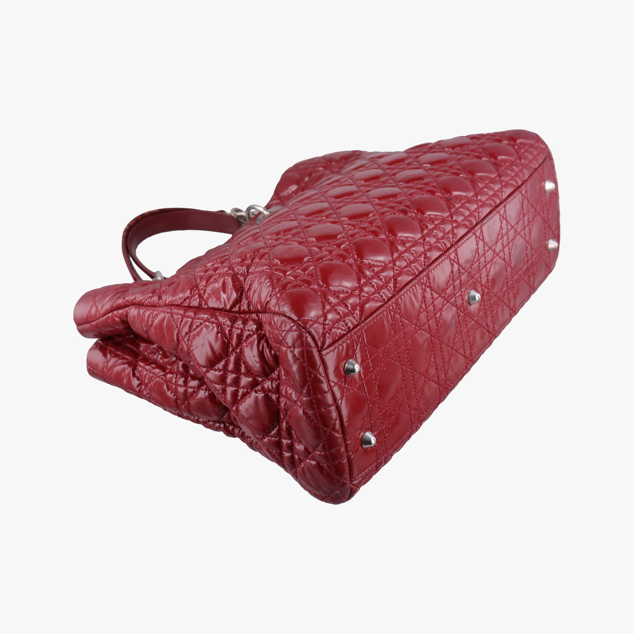 Vintage Christian Dior Dior Soft Red patent  shoulderbag | stylenewstar