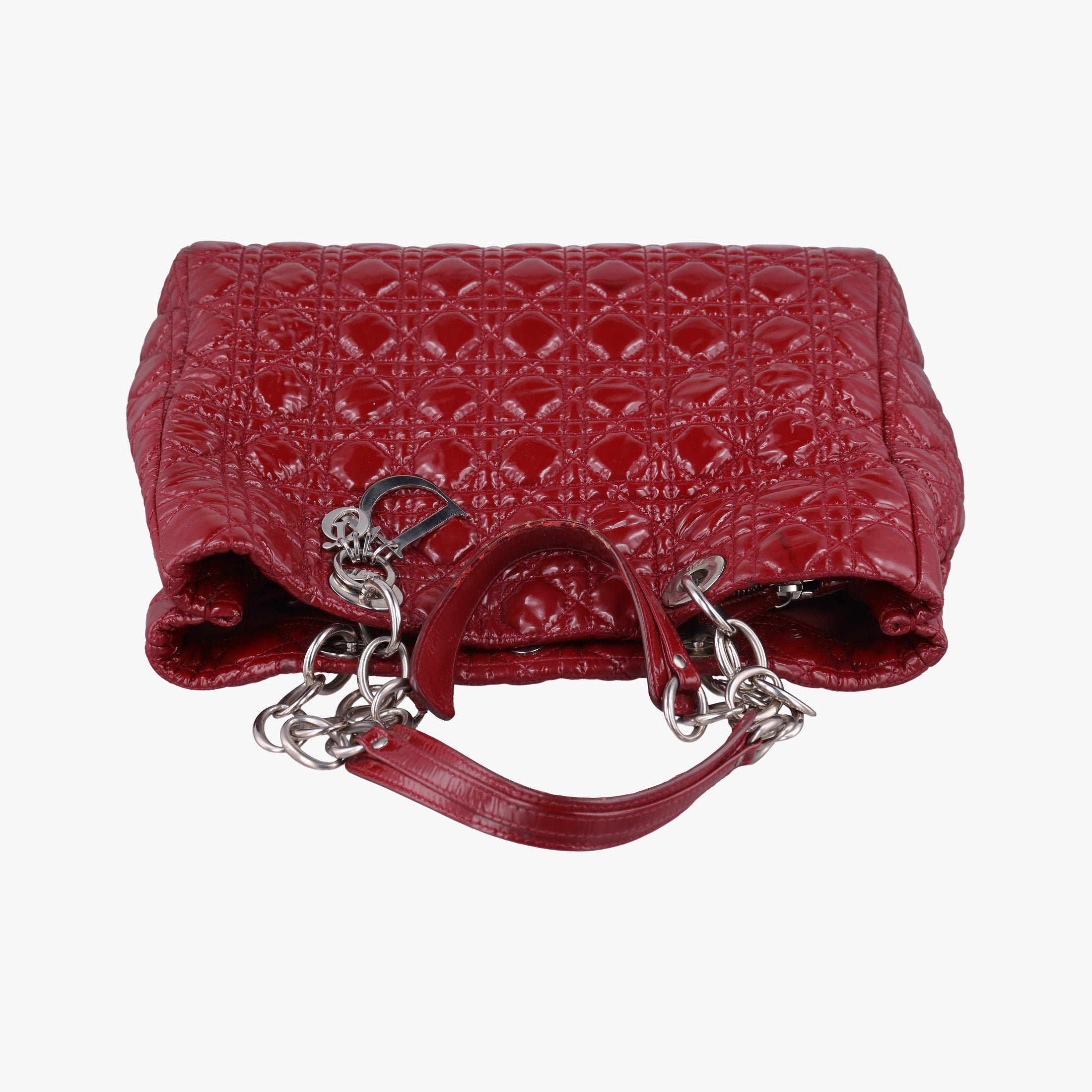 Vintage Christian Dior Dior Soft Red patent  shoulderbag | stylenewstar