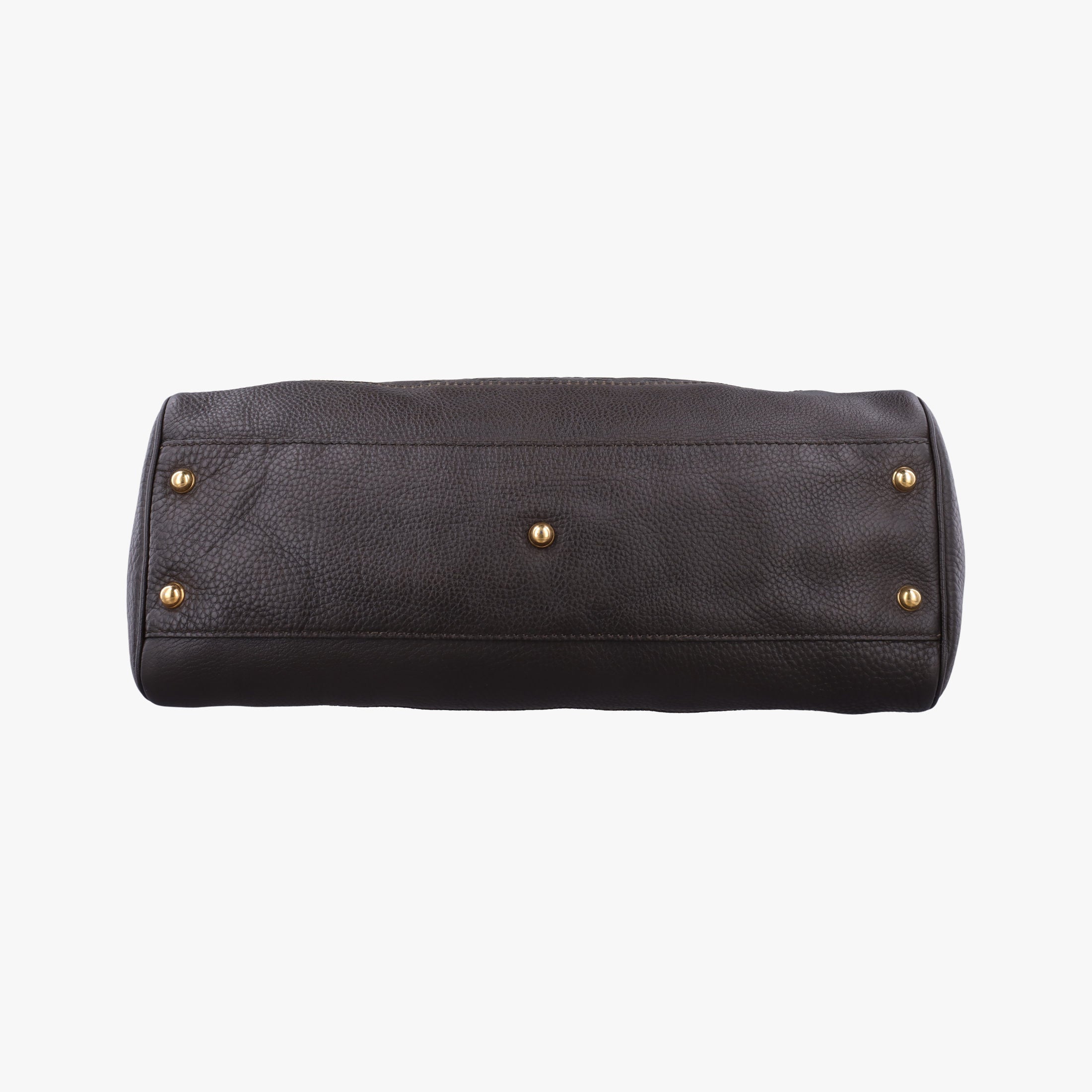 Secondhand Gucci Guccissima New Pelham horsebit Brown leather 223958 handbag | stylenewstar