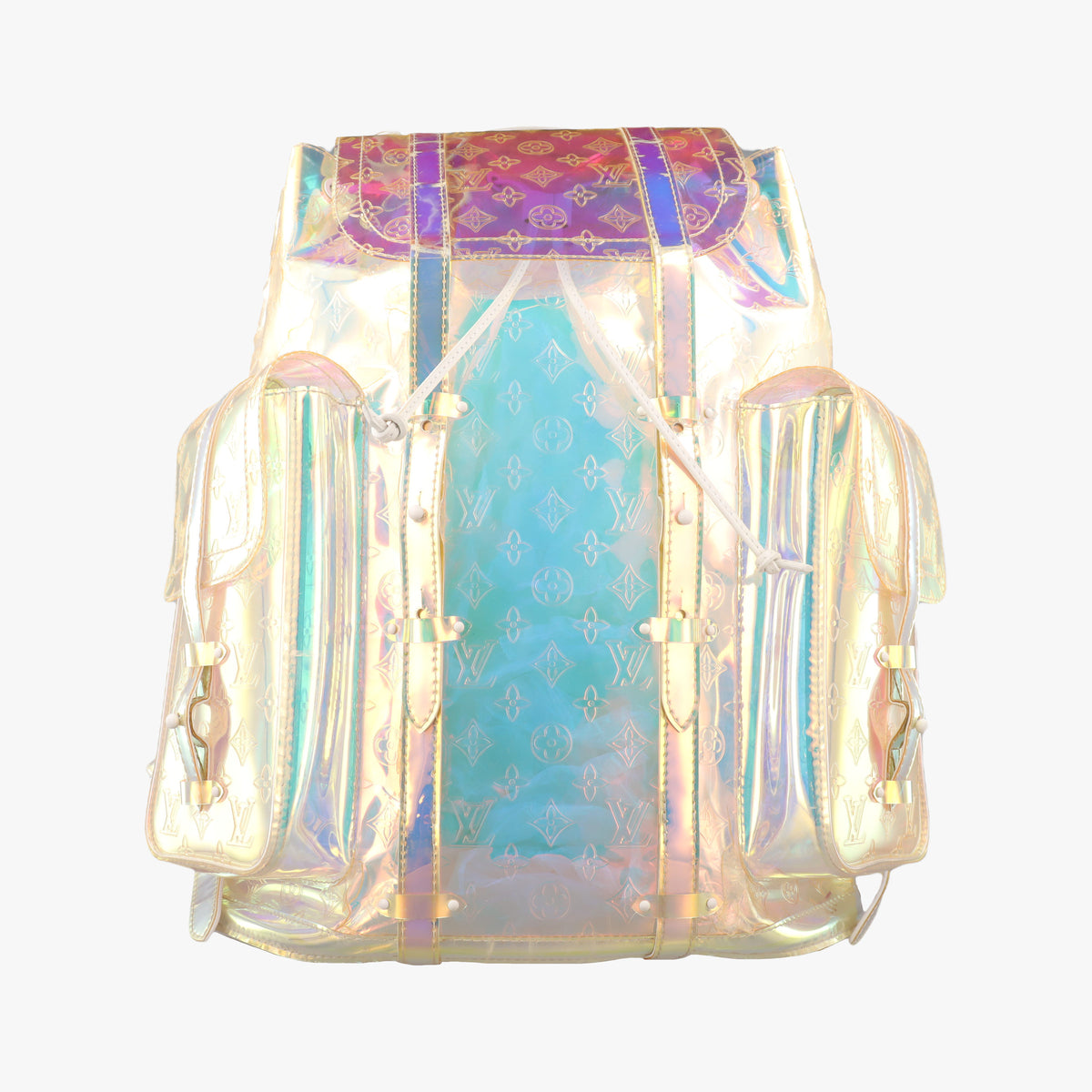 Vintage Louis Vuitton Christopher GM Prism PVC vinyl M44766 backpack/rucksack | stylenewstar