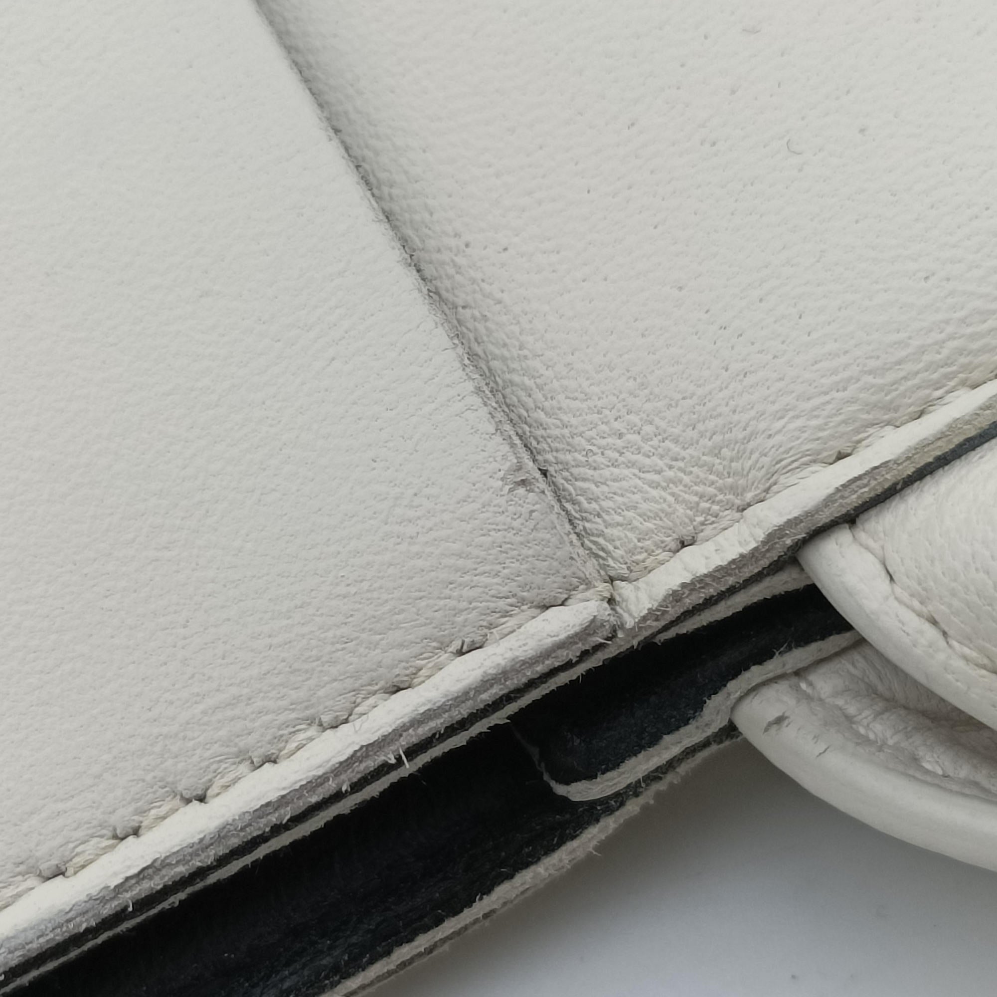 Pre-owned Bottega Veneta The Arcotote White lambskin  handbag | stylenewstar