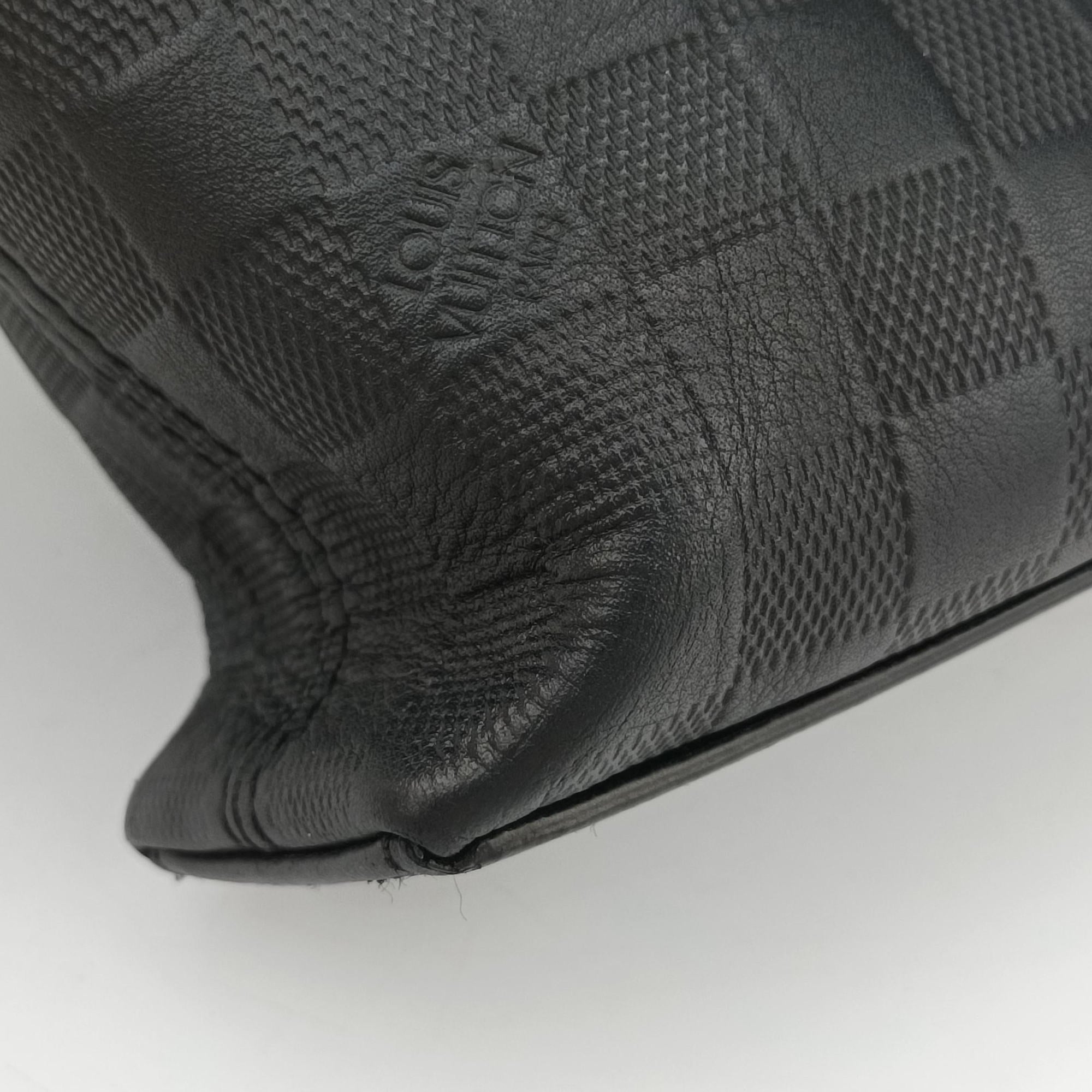 Pre-owned Louis Vuitton Porte-Documents Jour NM Noir Damier Graphite N48260 handbag | stylenewstar
