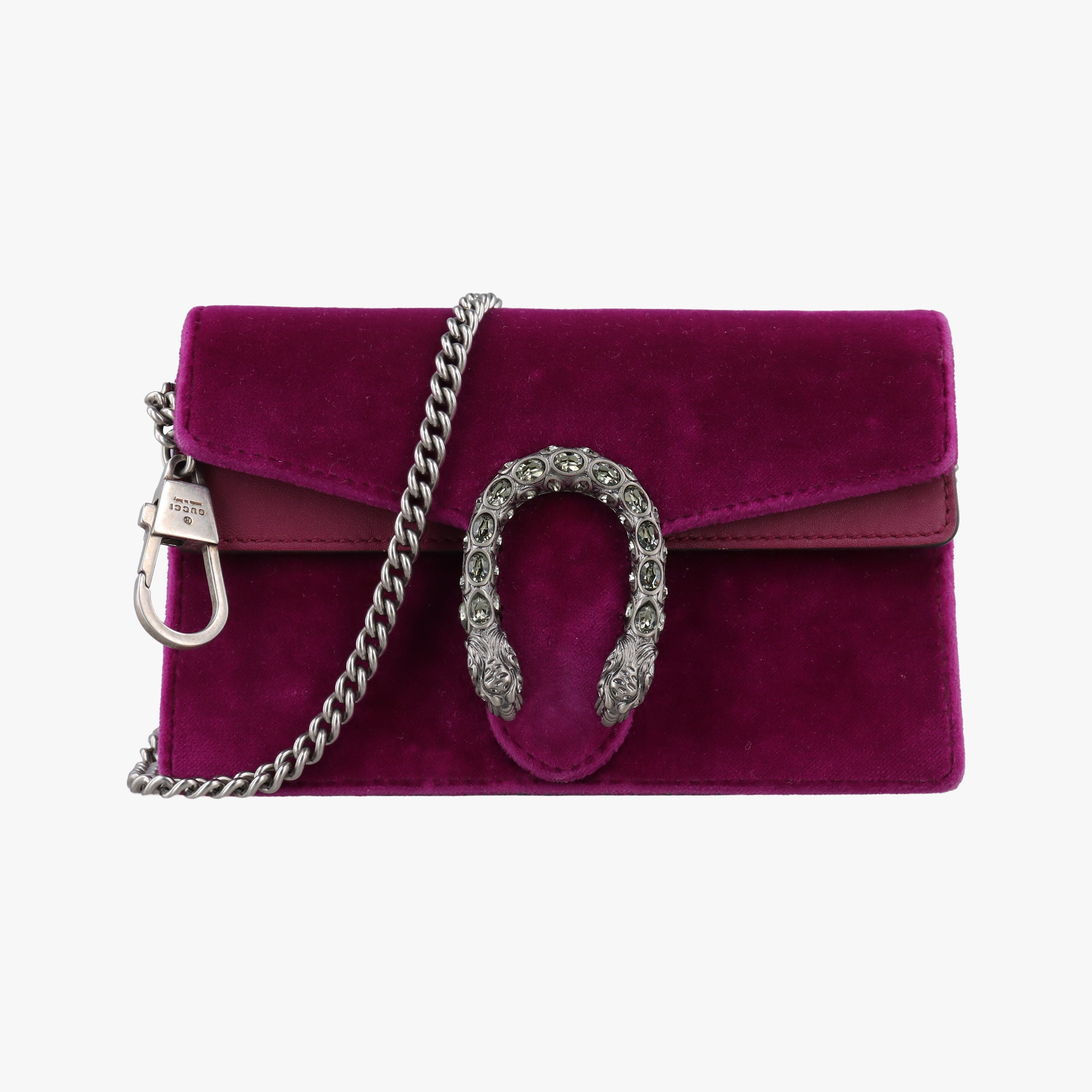 Secondhand Gucci Dionysus Purple velour×Leather 476432 shoulderbag | stylenewstar