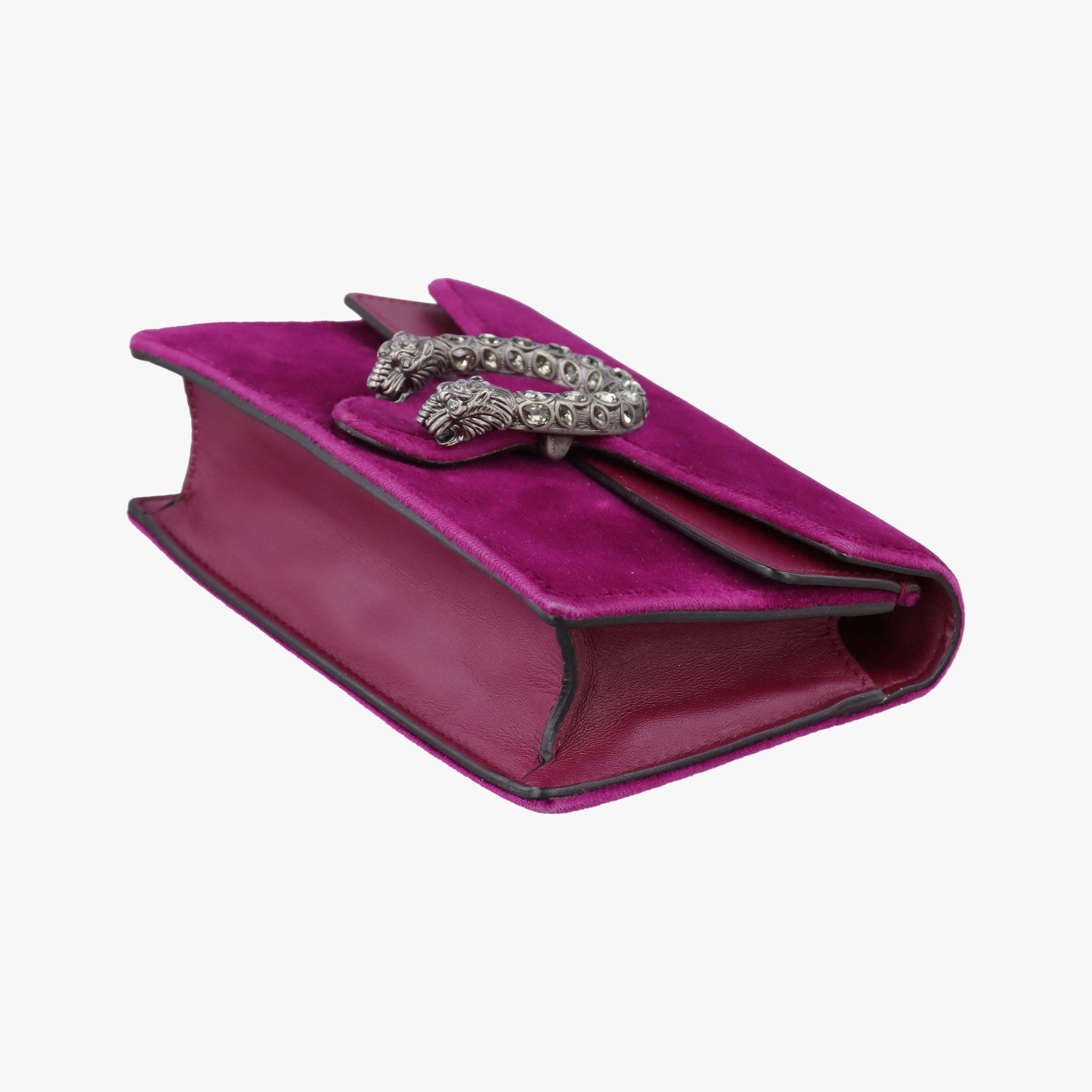 Secondhand Gucci Dionysus Purple velour×Leather 476432 shoulderbag | stylenewstar