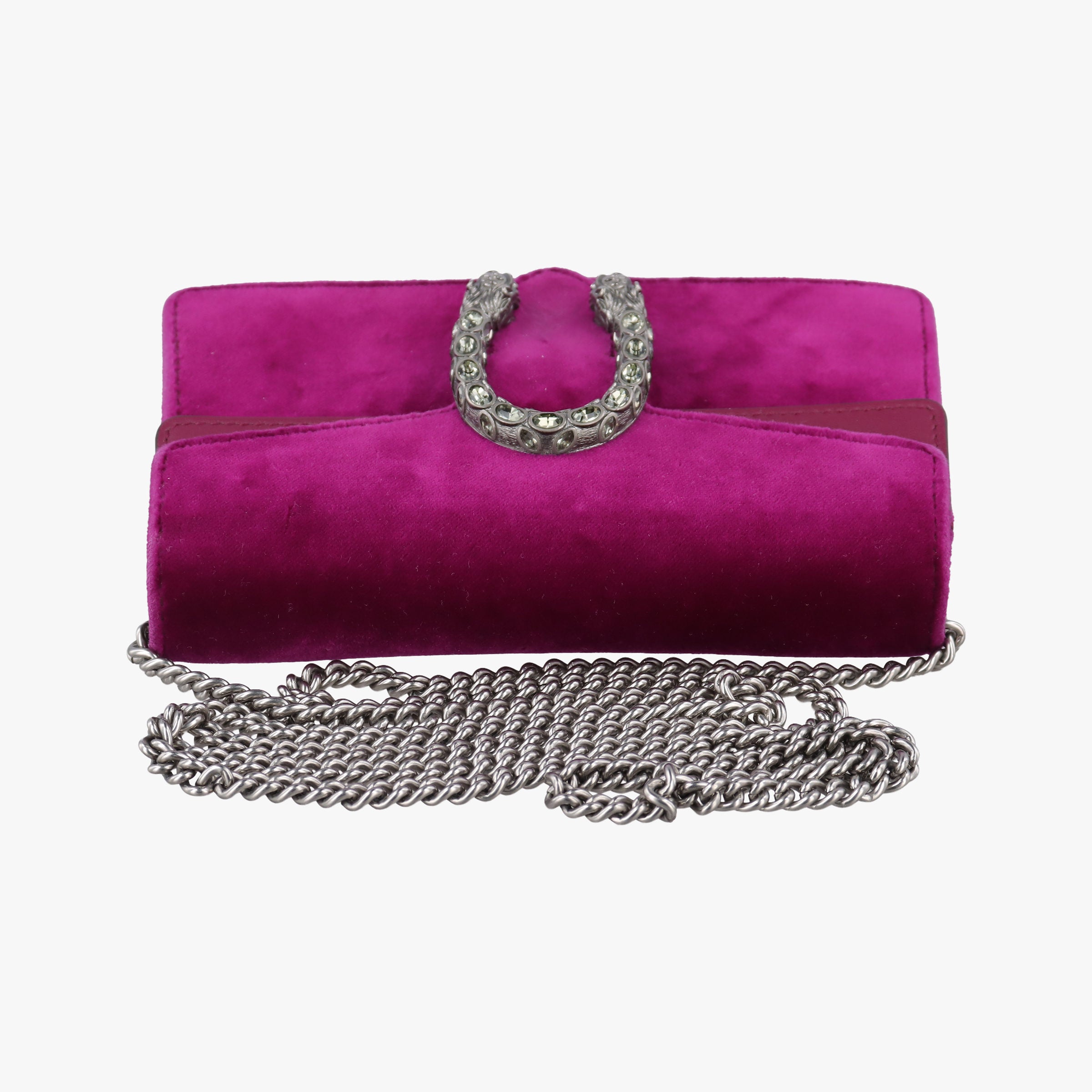 Secondhand Gucci Dionysus Purple velour×Leather 476432 shoulderbag | stylenewstar