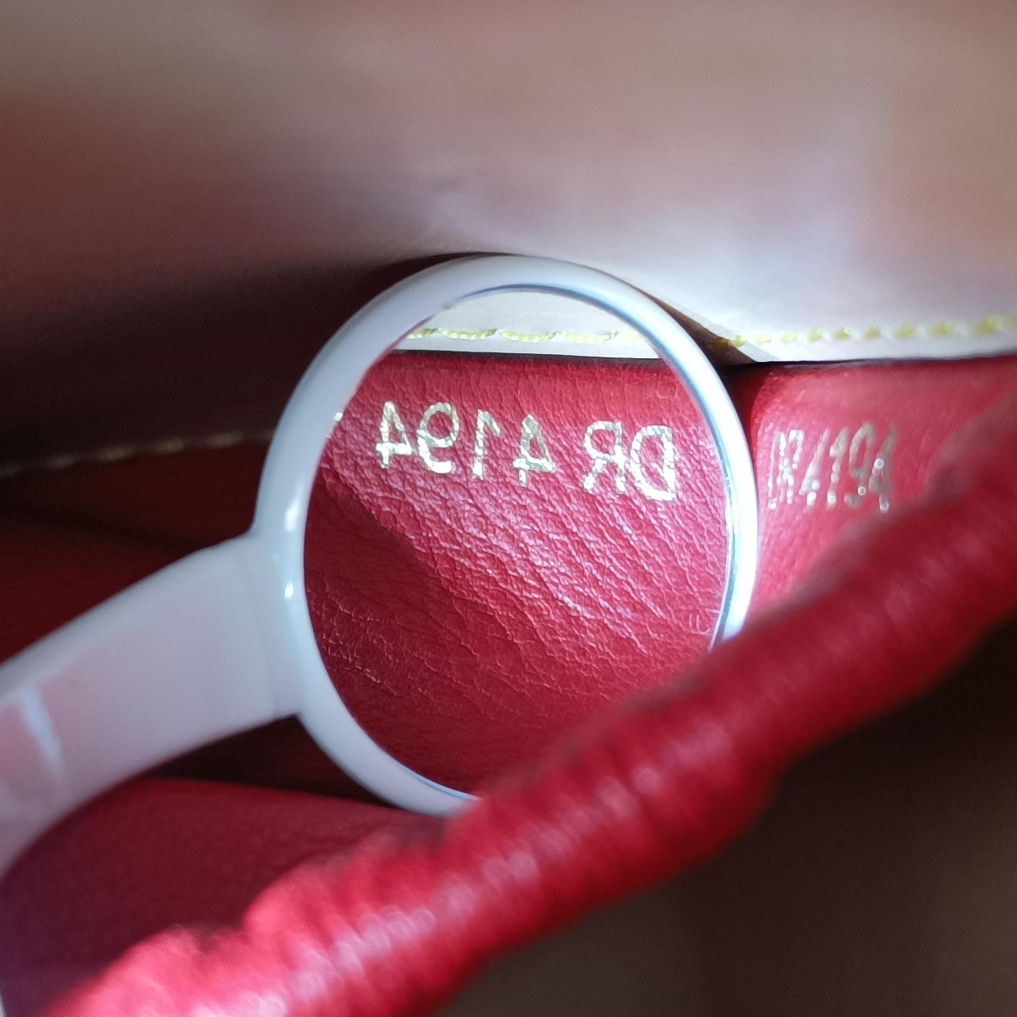 Pre-owned Louis Vuitton Monogram Studs Icono Brown×red×beige Monogram Canvas×calf leather×ponyhair M41234 handbag | stylenewstar