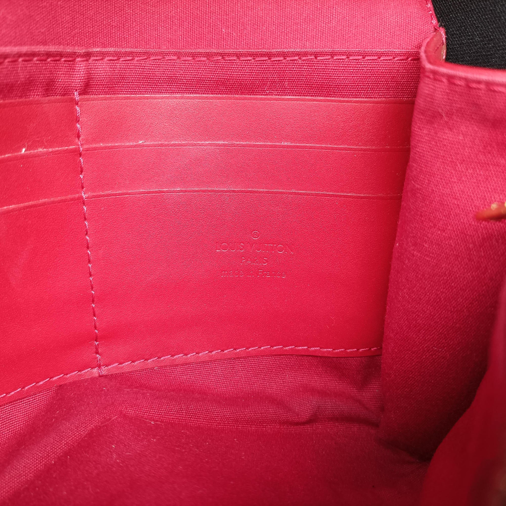 Pre-owned Louis Vuitton Belle Air Pomme d'Amour Vernis M93614 shoulderbag | stylenewstar