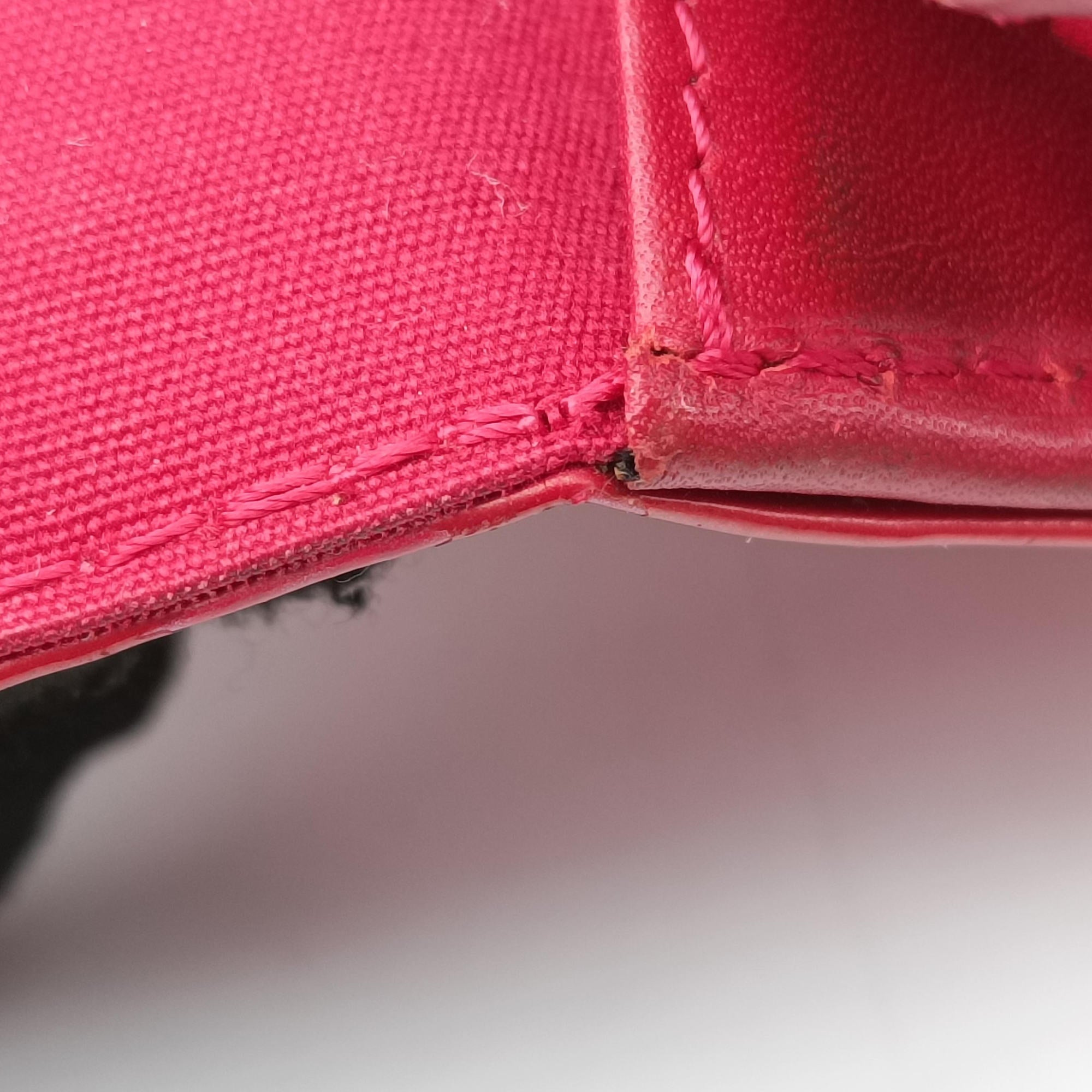 Pre-owned Louis Vuitton Belle Air Pomme d'Amour Vernis M93614 shoulderbag | stylenewstar