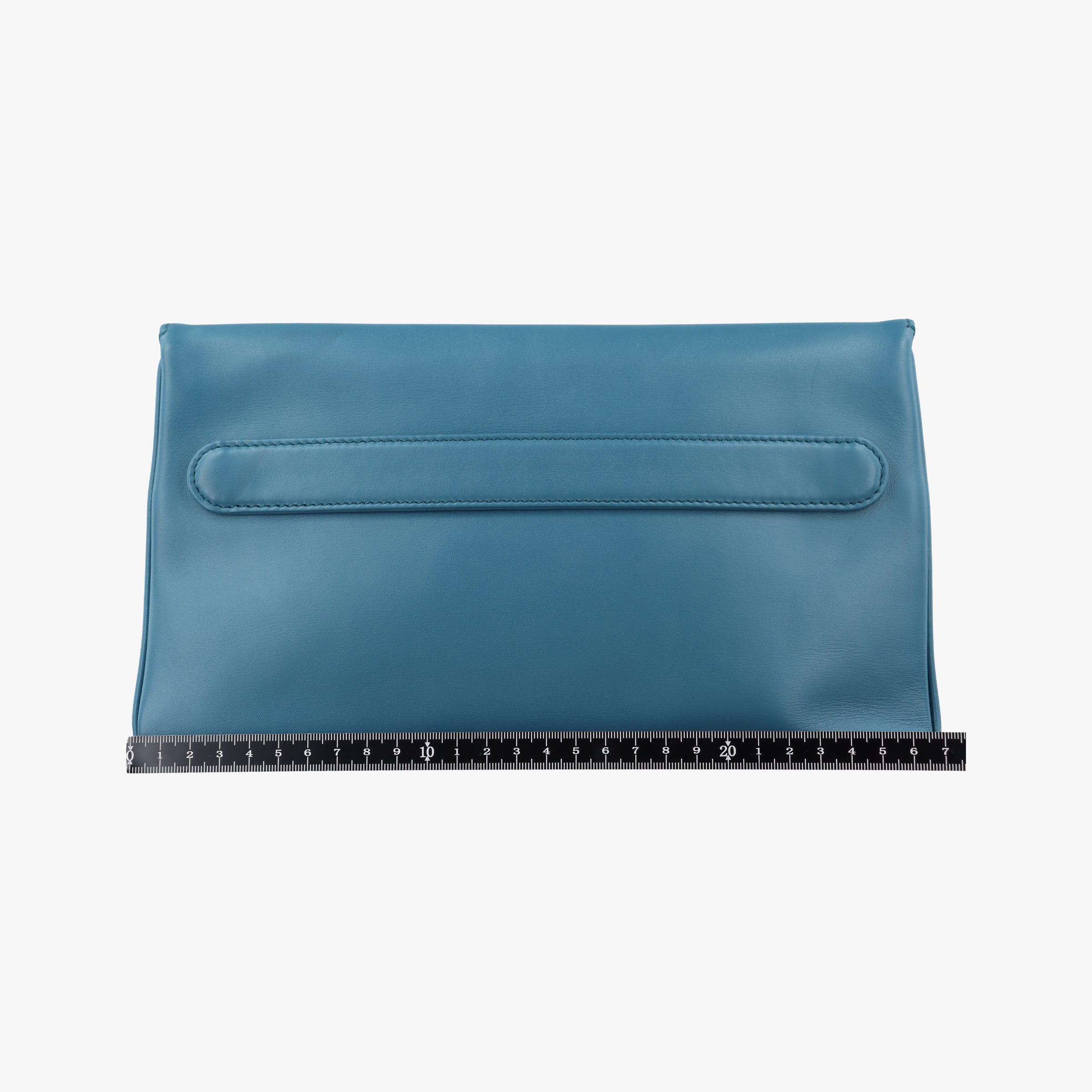Vintage Christian Dior Diordouble Blue Leather  shoulderbag | stylenewstar