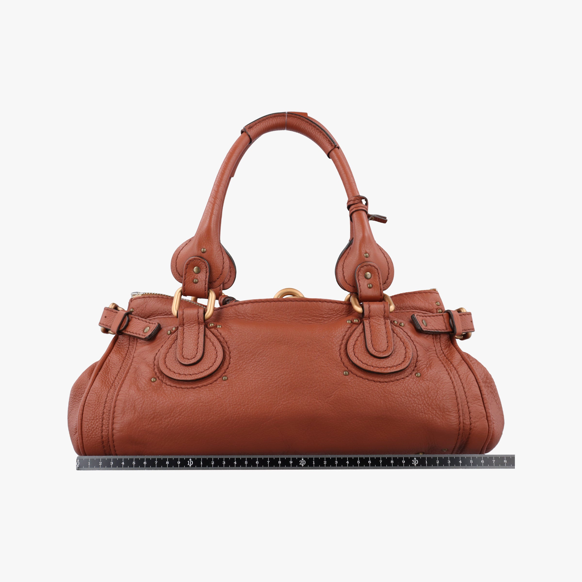 Pre-owned Chloe Paddington Brown Leather  handbag | stylenewstar