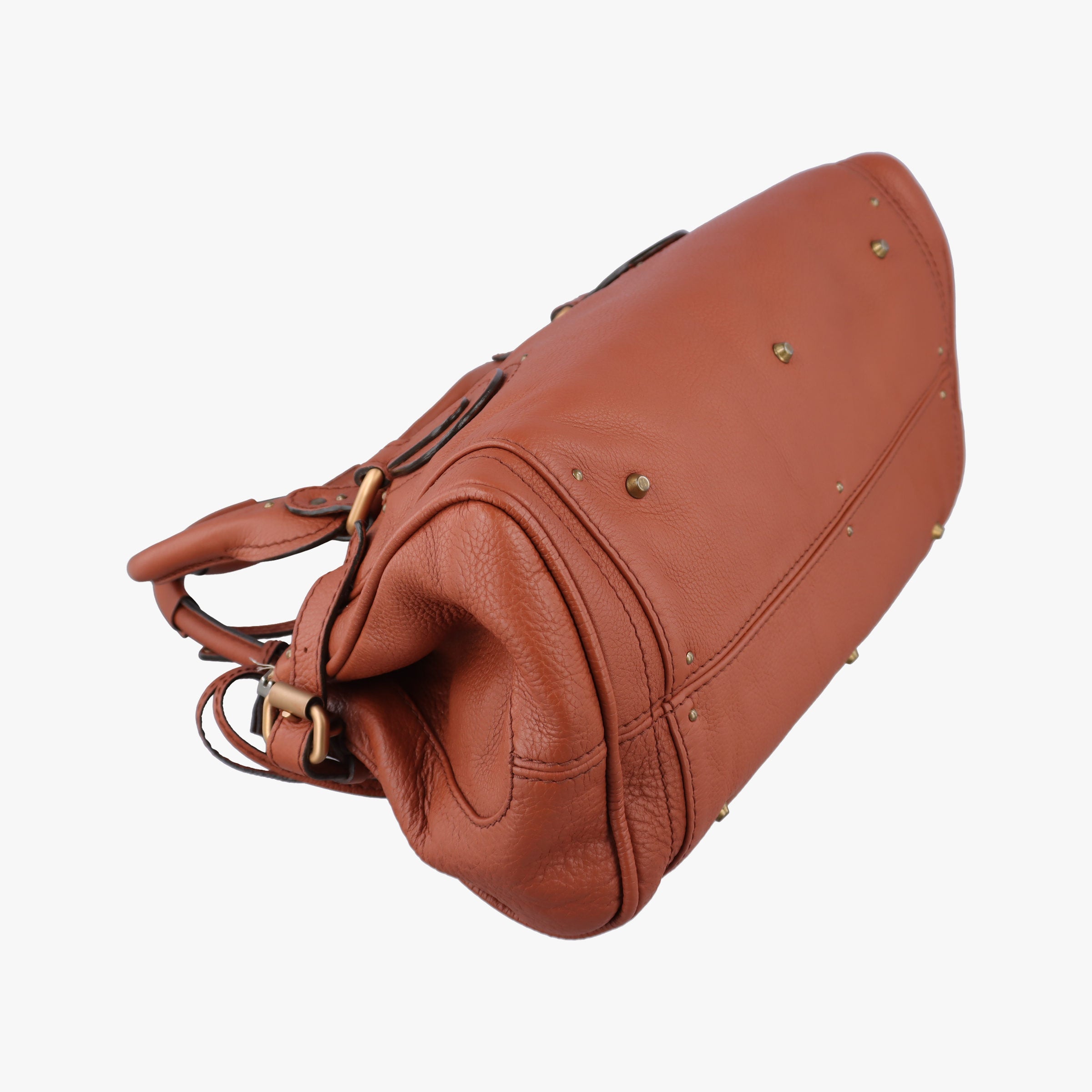 Pre-owned Chloe Paddington Brown Leather  handbag | stylenewstar