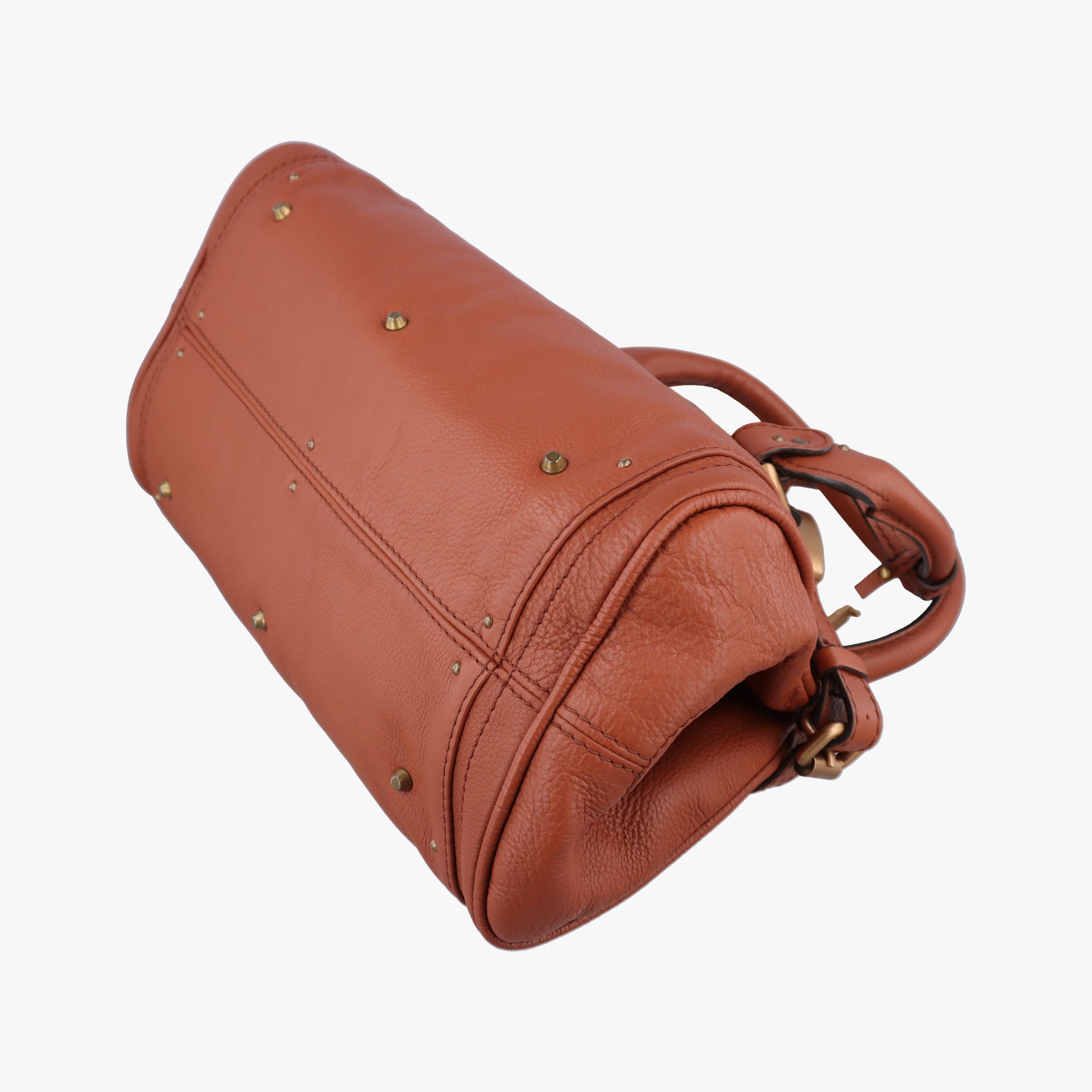 Pre-owned Chloe Paddington Brown Leather  handbag | stylenewstar