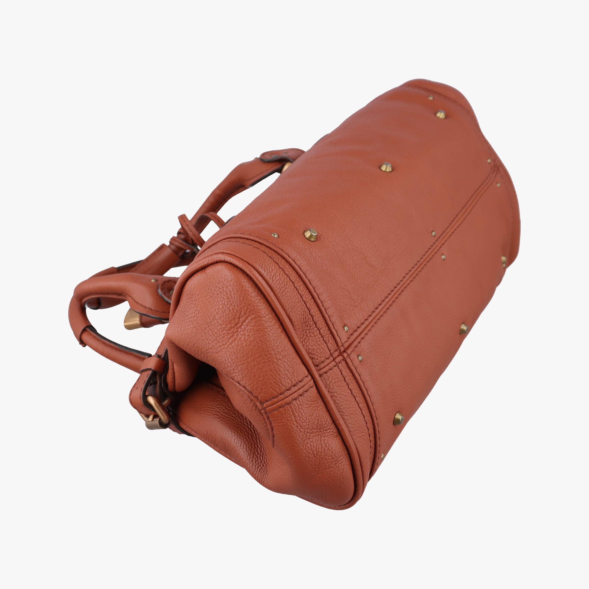 Pre-owned Chloe Paddington Brown Leather  handbag | stylenewstar