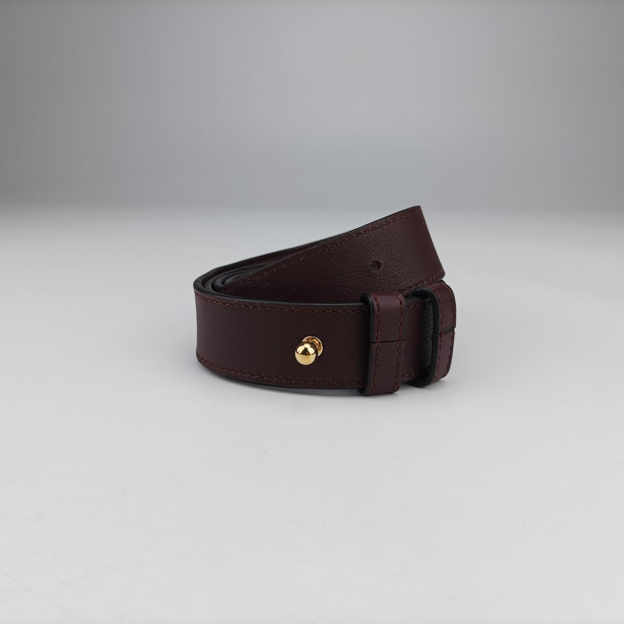 Pre-owned Loewe hammock Red×burgundy leather  shoulderbag | stylenewstar