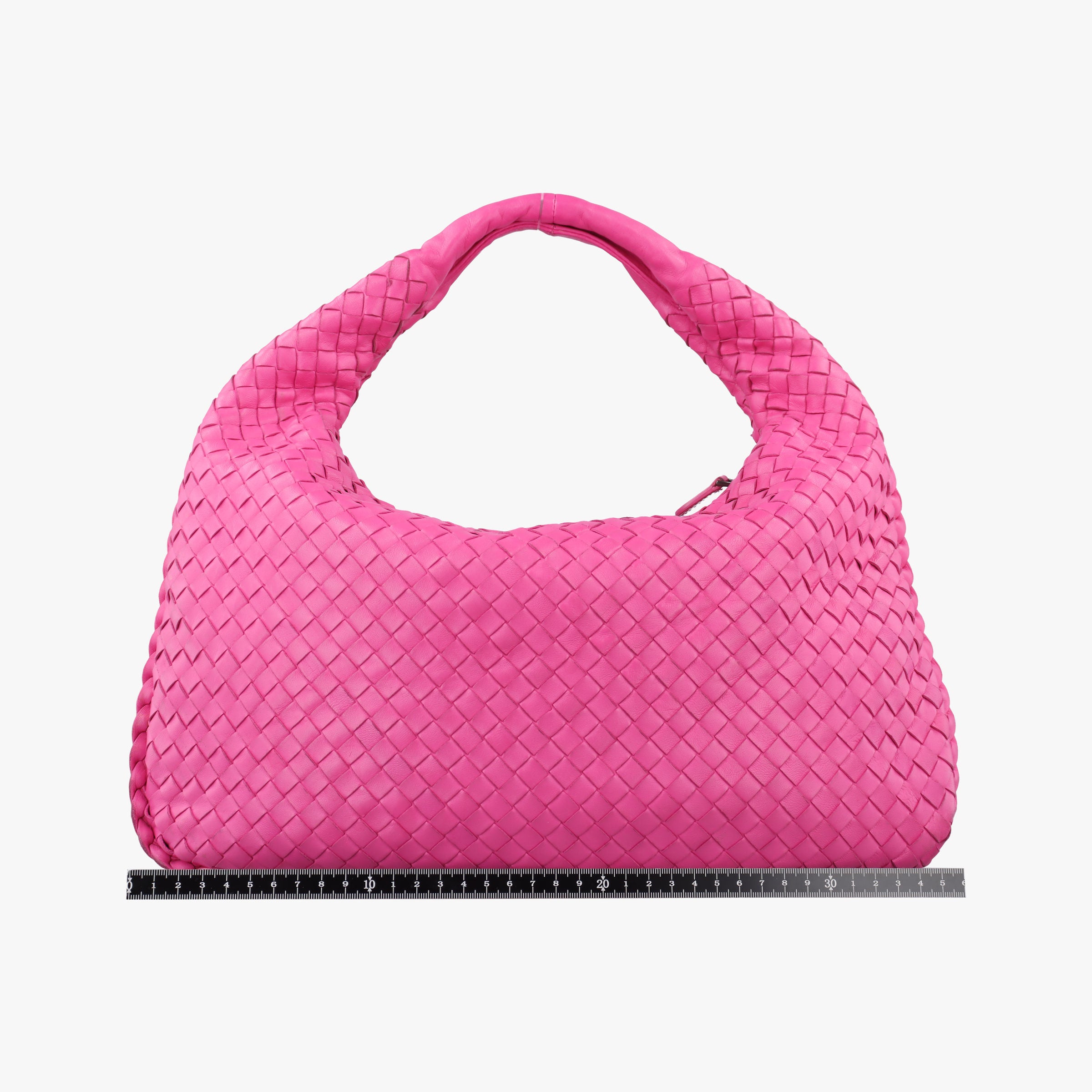 Secondhand Bottega Veneta Intrecciato Rose lambskin  handbag | stylenewstar