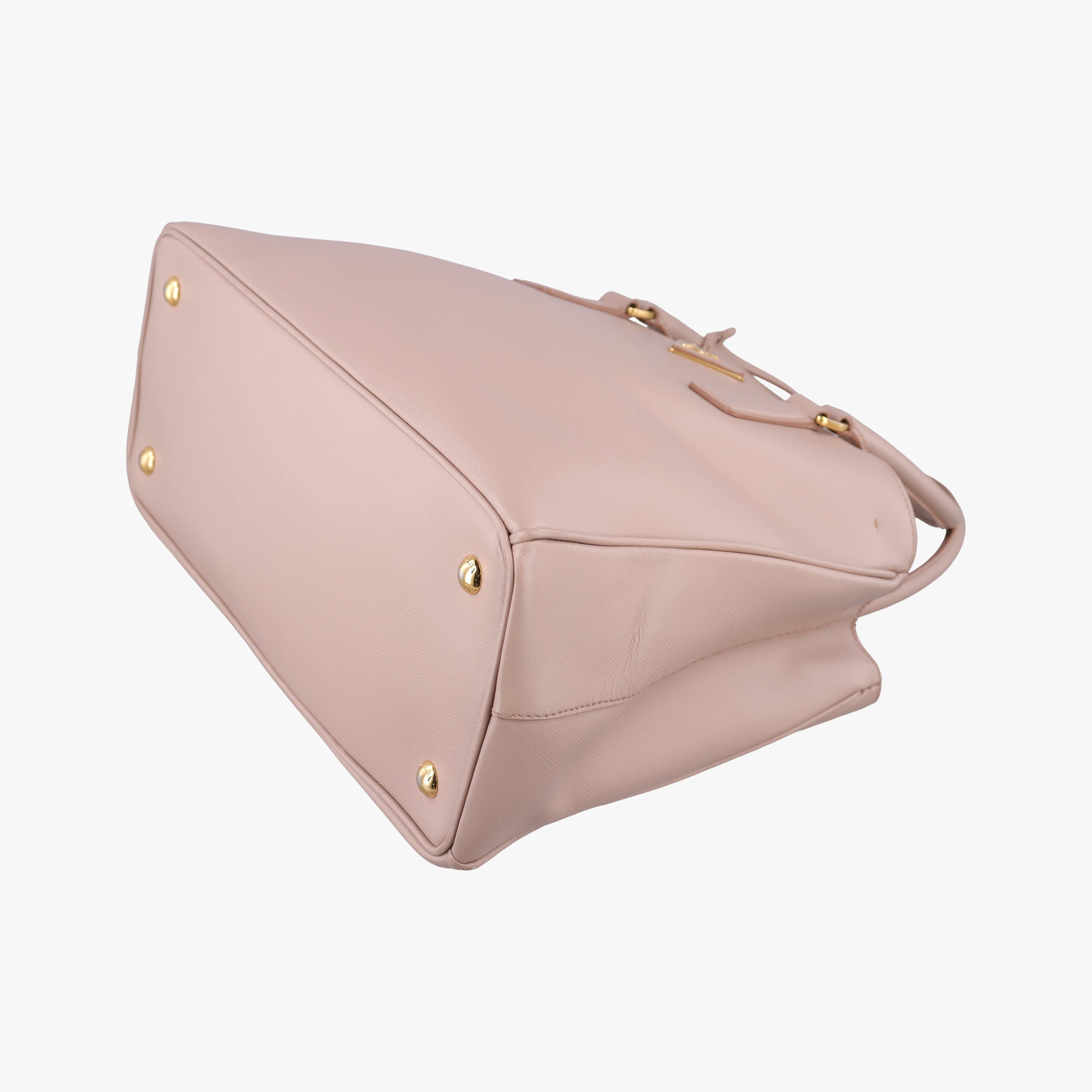 Pre-owned Prada Galleria Pink SAFFIANO Leather BN1786 shoulderbag | stylenewstar