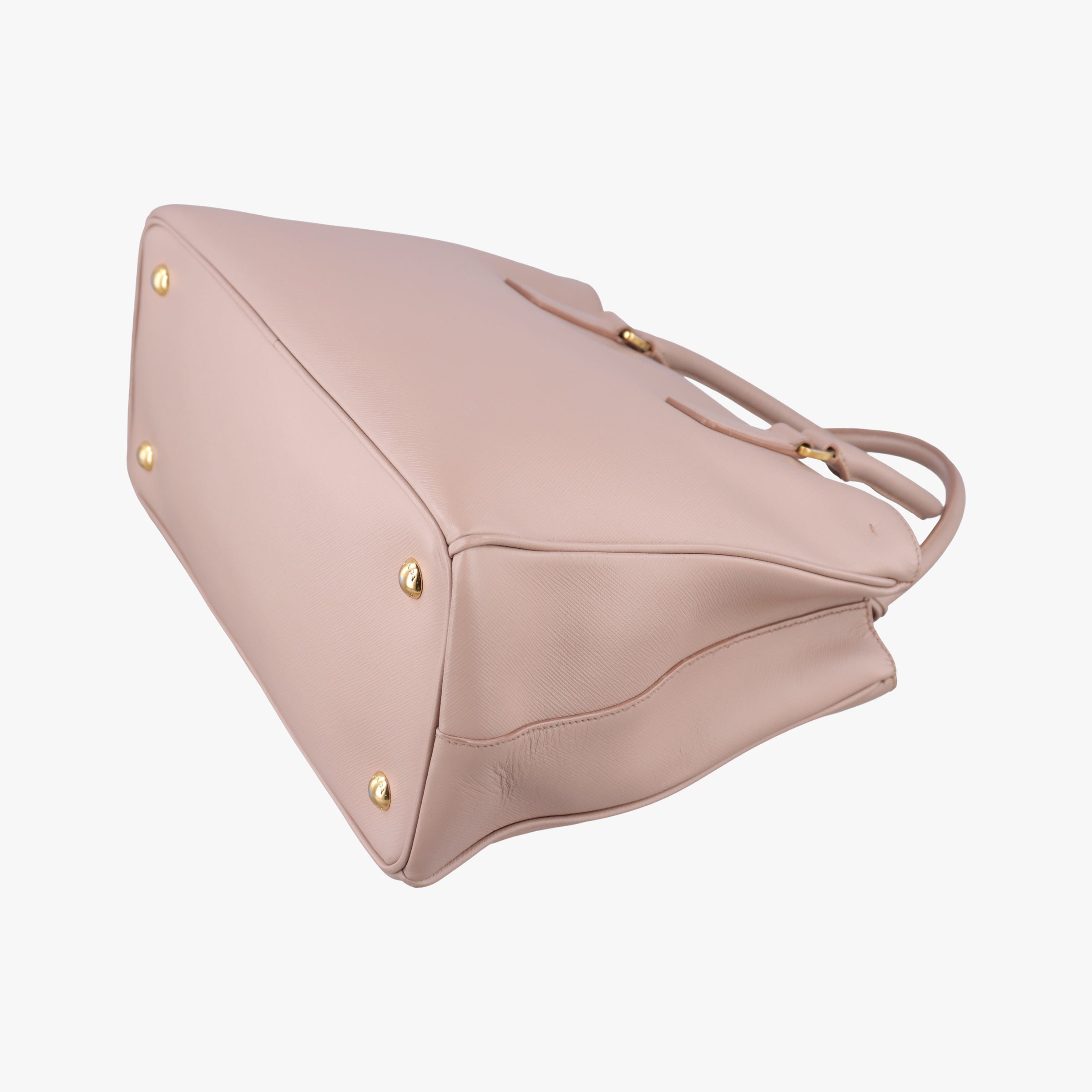 Pre-owned Prada Galleria Pink SAFFIANO Leather BN1786 shoulderbag | stylenewstar