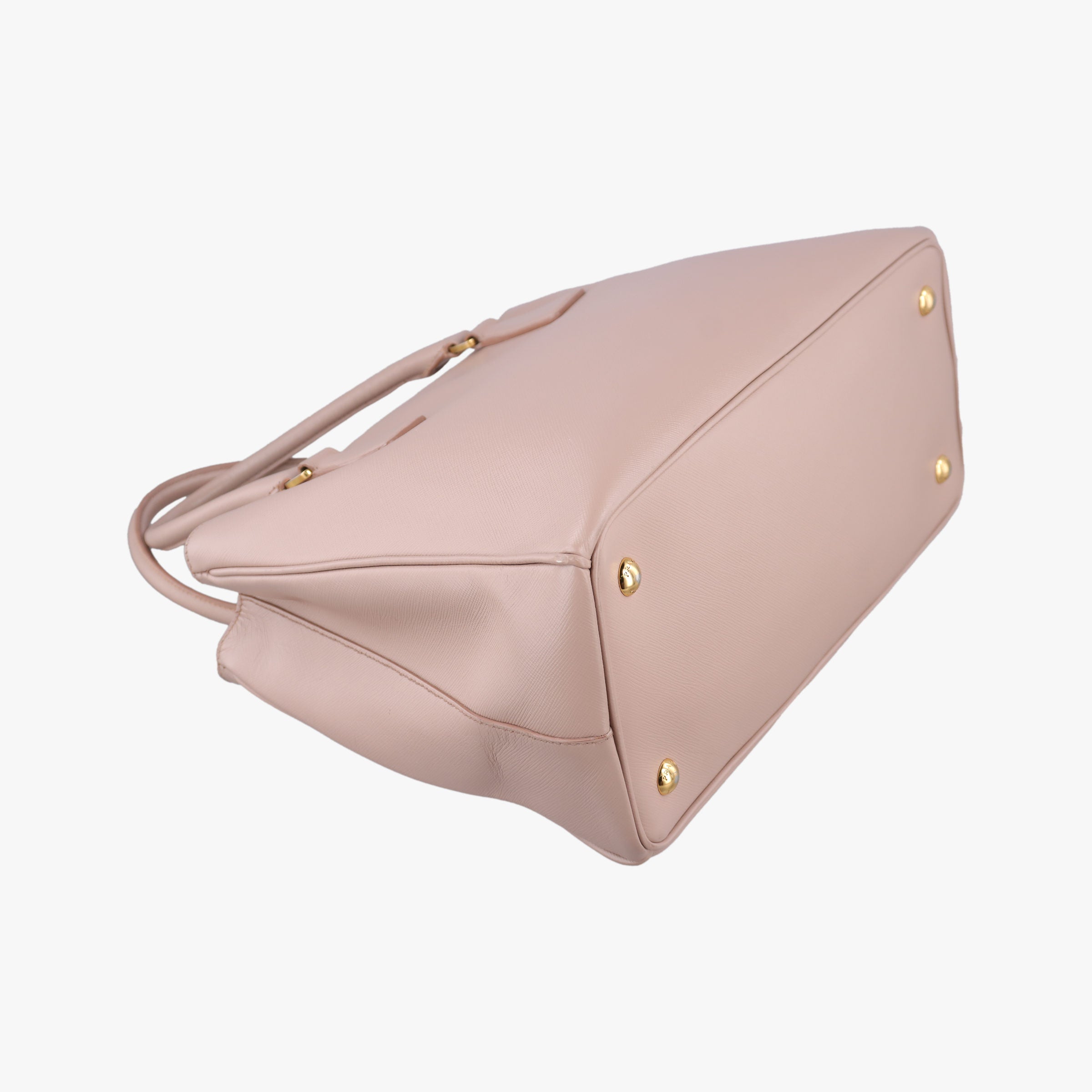 Pre-owned Prada Galleria Pink SAFFIANO Leather BN1786 shoulderbag | stylenewstar