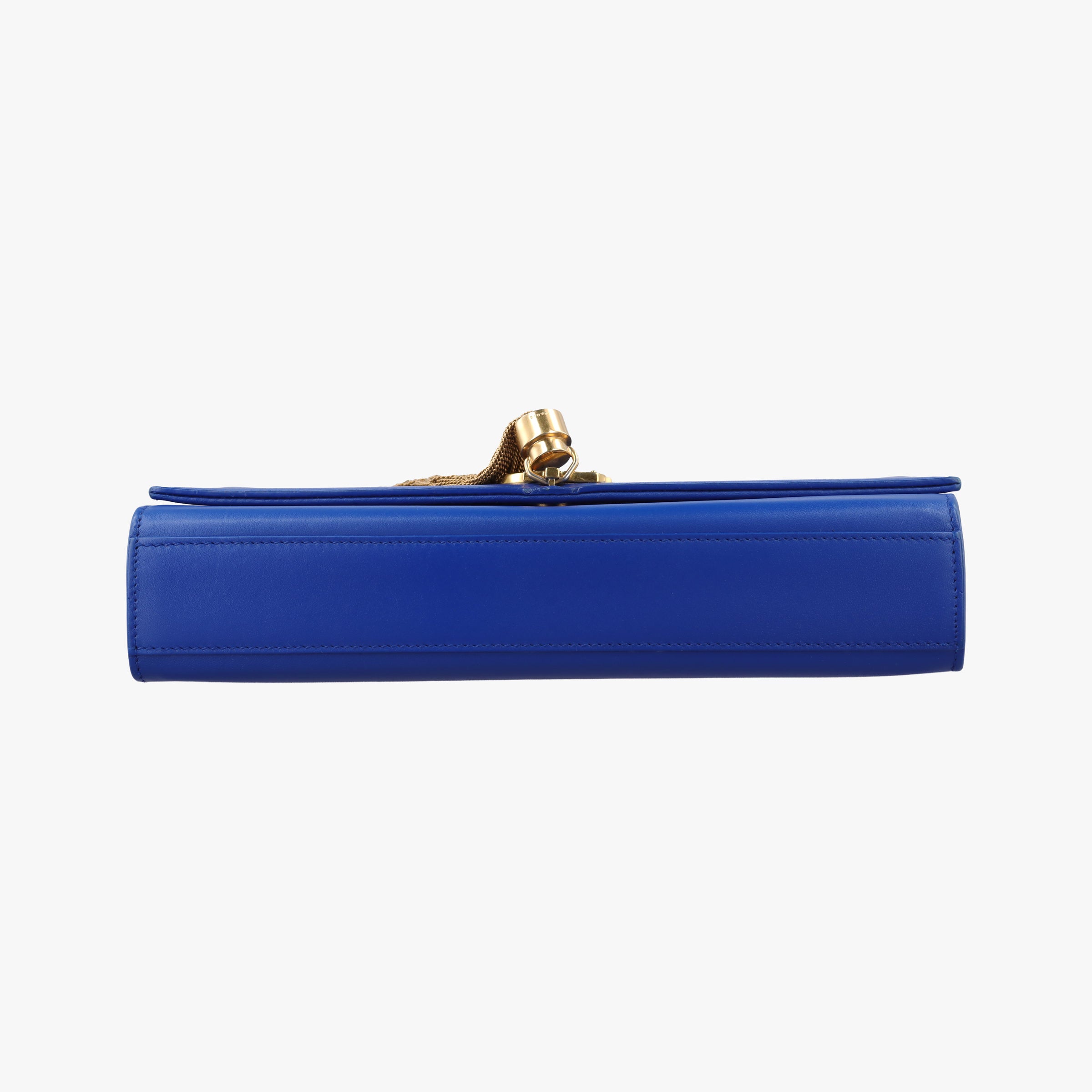 Pre-owned Yves Saint Laurent KATE Blue Leather 354119 shoulderbag | stylenewstar