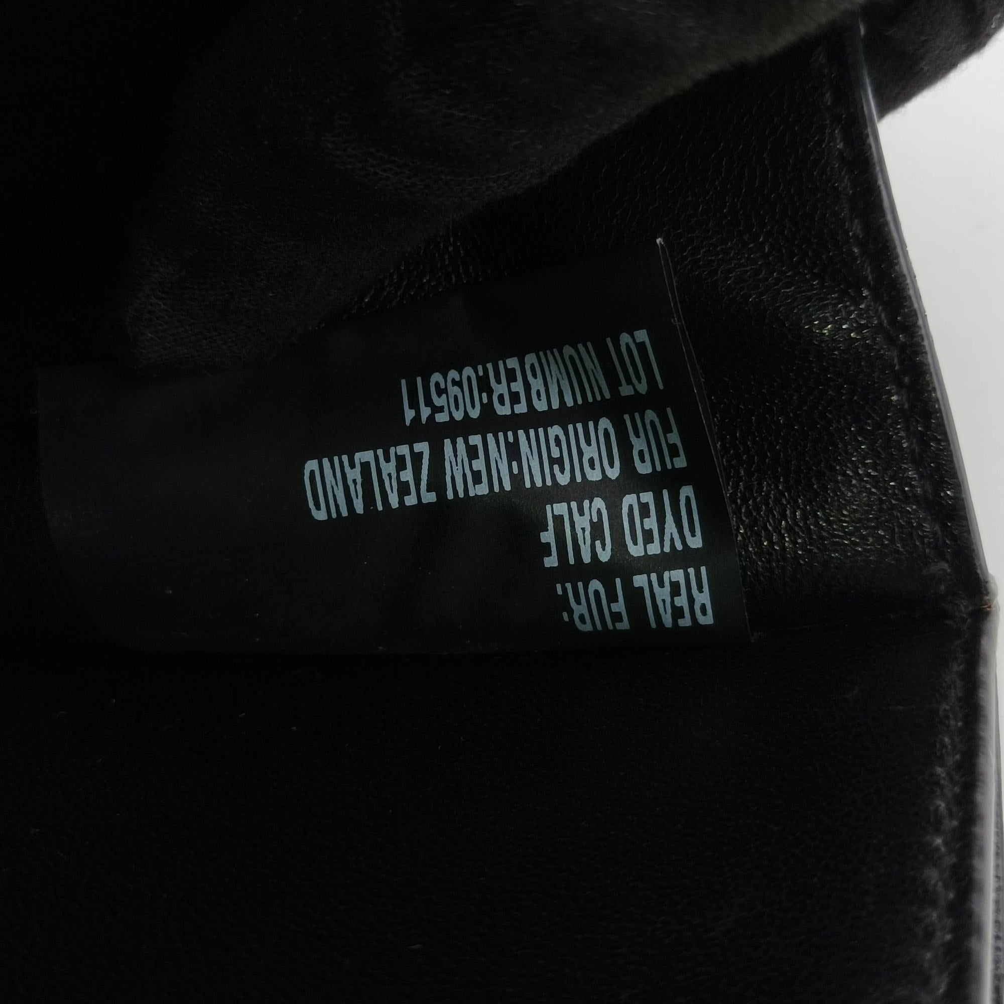 Secondhand Prada Cahier Black Leather×Pony-style calfskin 1BD045 shoulderbag | stylenewstar