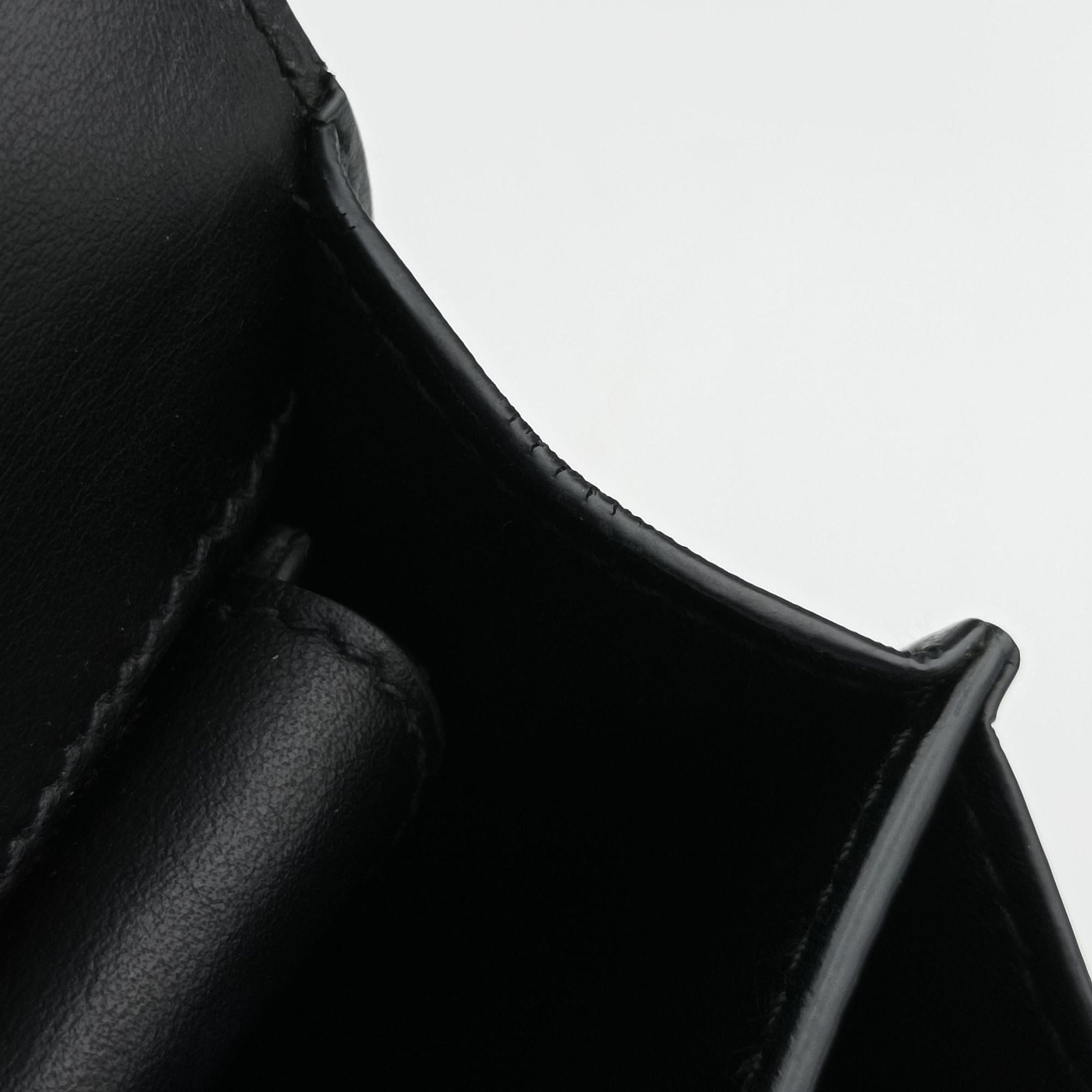 Secondhand Prada Cahier Black Leather×Pony-style calfskin 1BD045 shoulderbag | stylenewstar