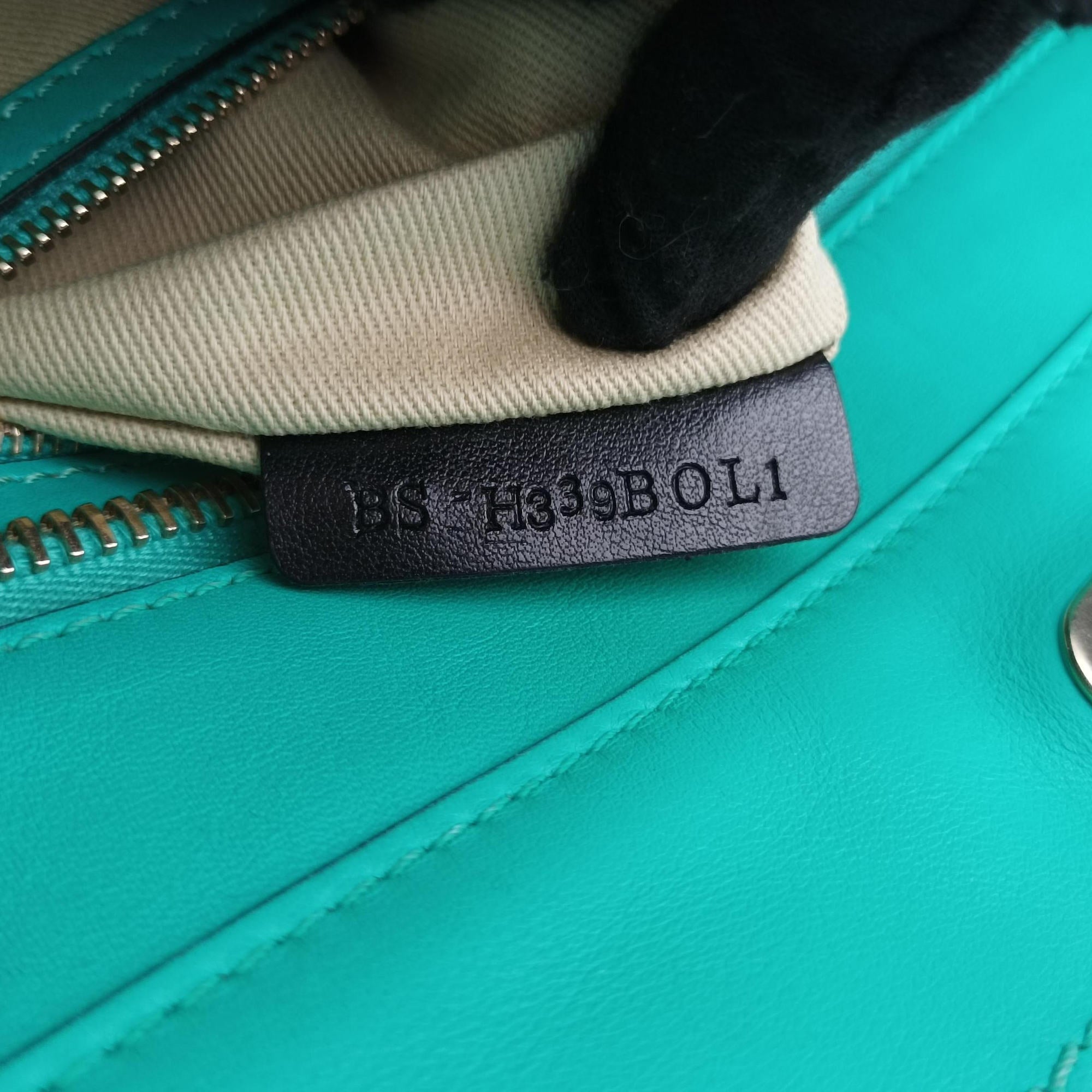 Secondhand Valentino Rockstud Blue leather  shoulderbag | stylenewstar