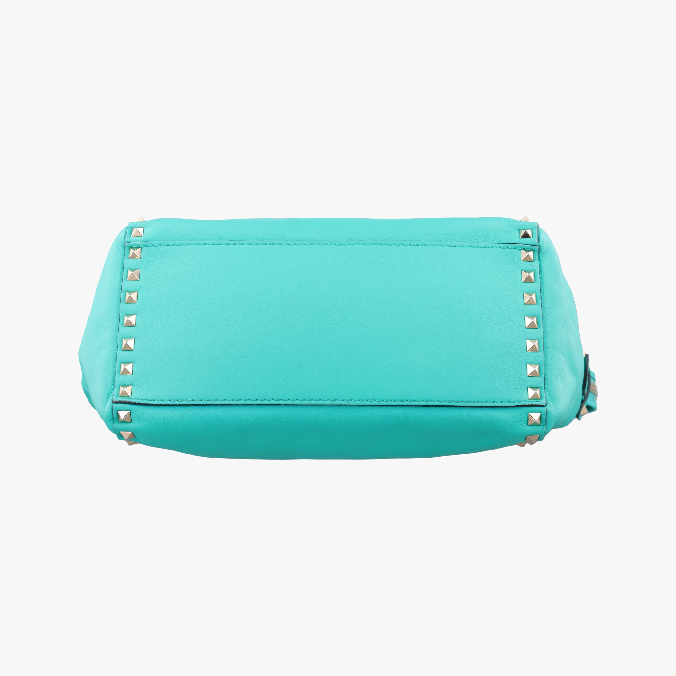 Secondhand Valentino Rockstud Blue leather  shoulderbag | stylenewstar