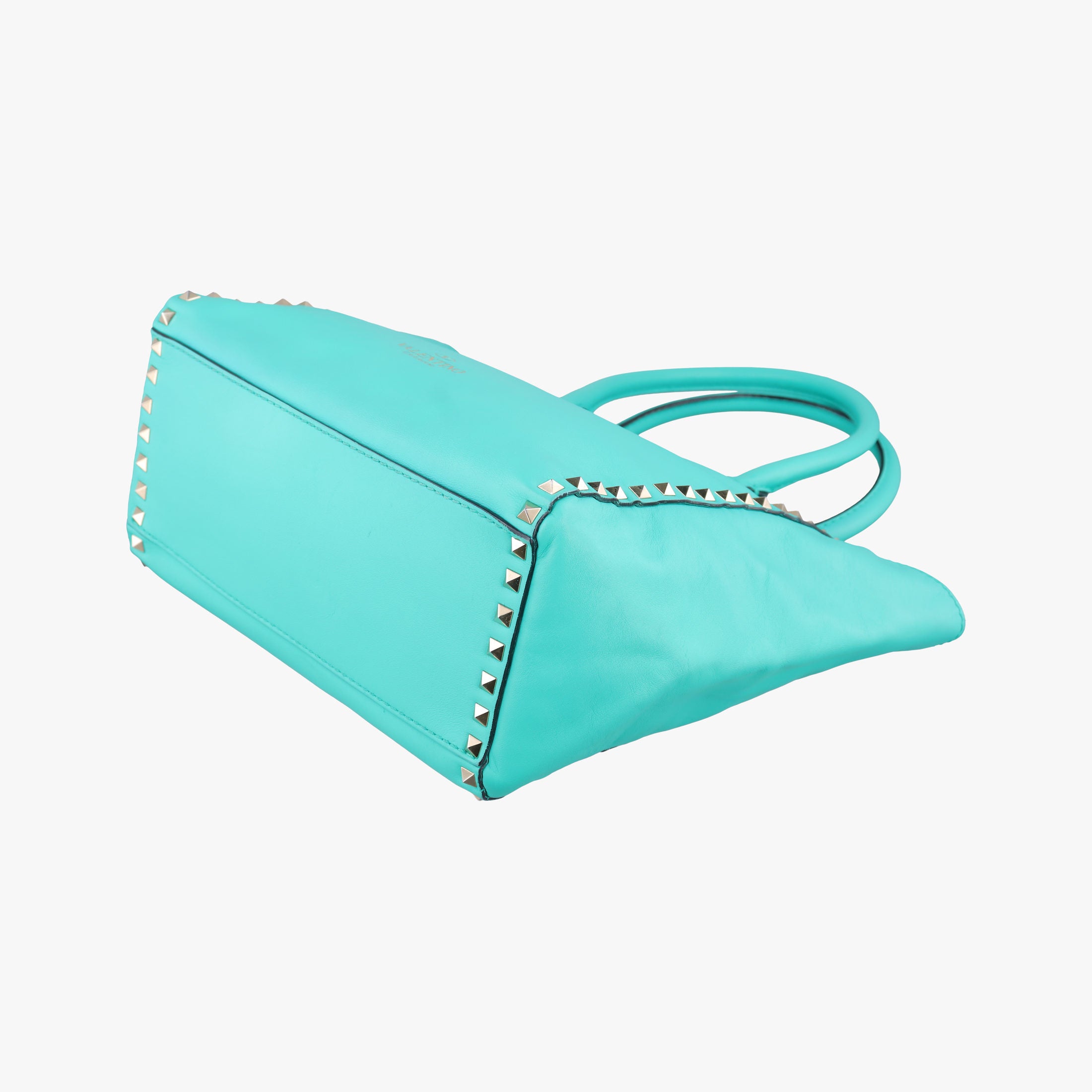 Secondhand Valentino Rockstud Blue leather  shoulderbag | stylenewstar