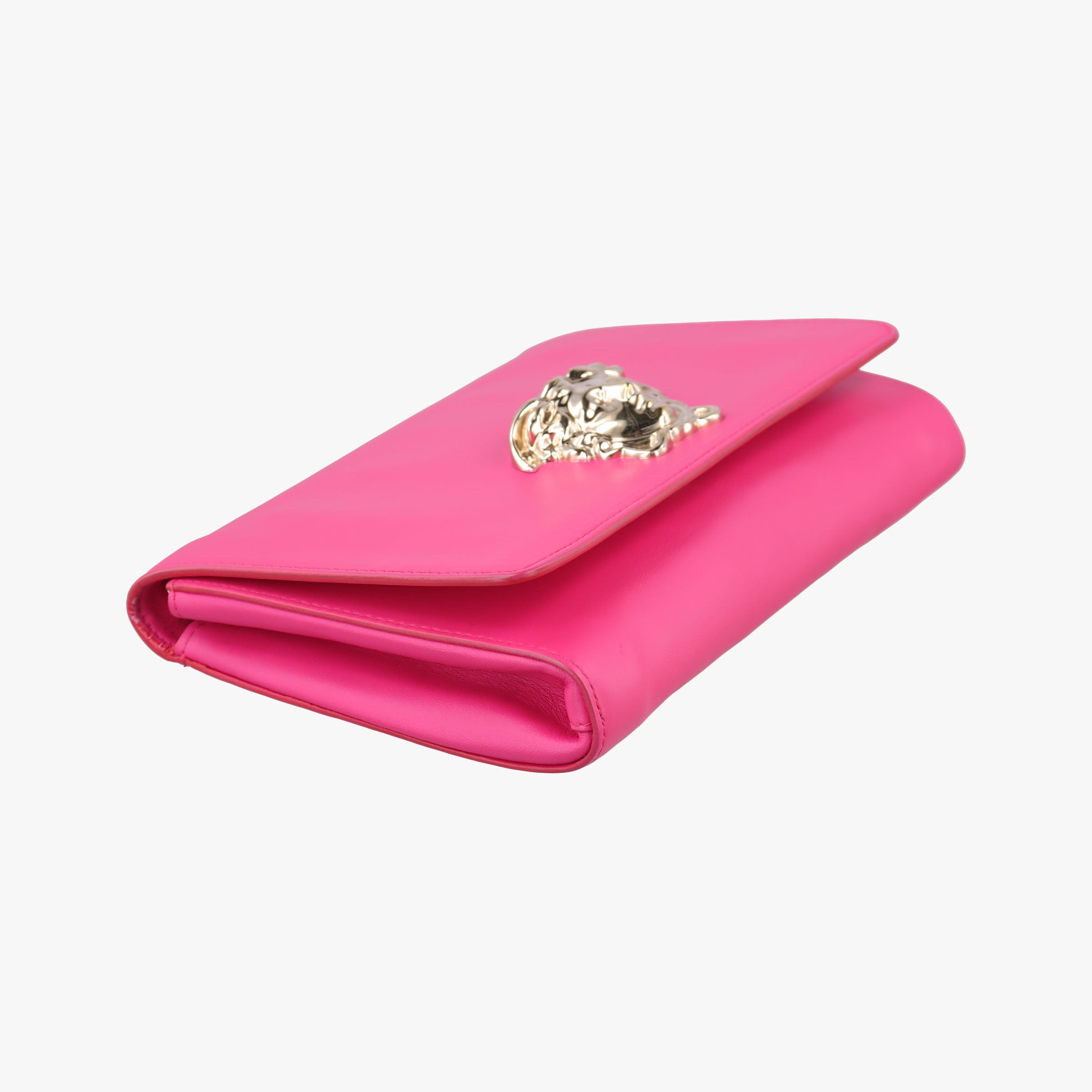 Secondhand VERSACE La Medusa Rose Leather  shoulderbag | stylenewstar