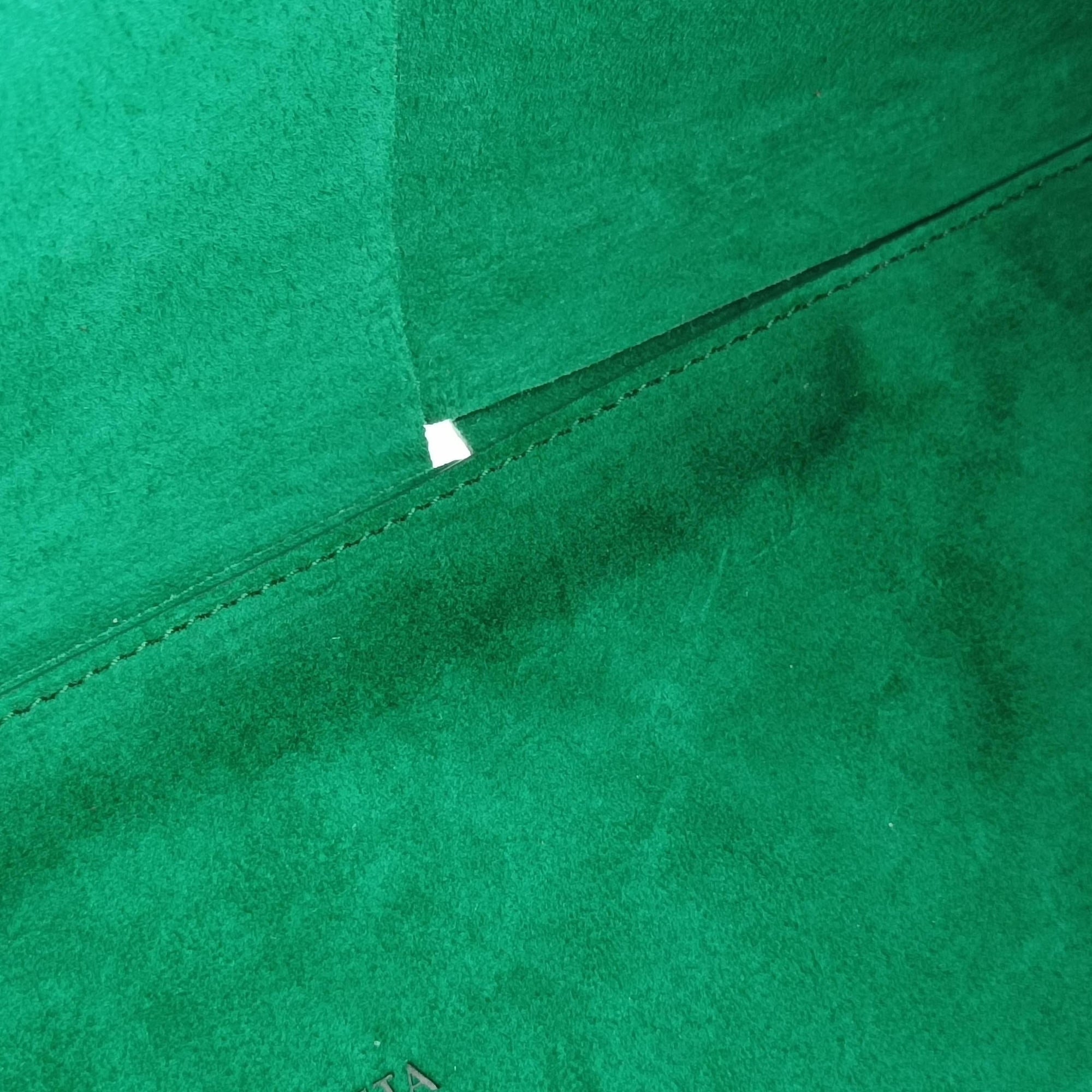 Secondhand Bottega Veneta THE ARCO Tote Medium Green lambskin  handbag | stylenewstar
